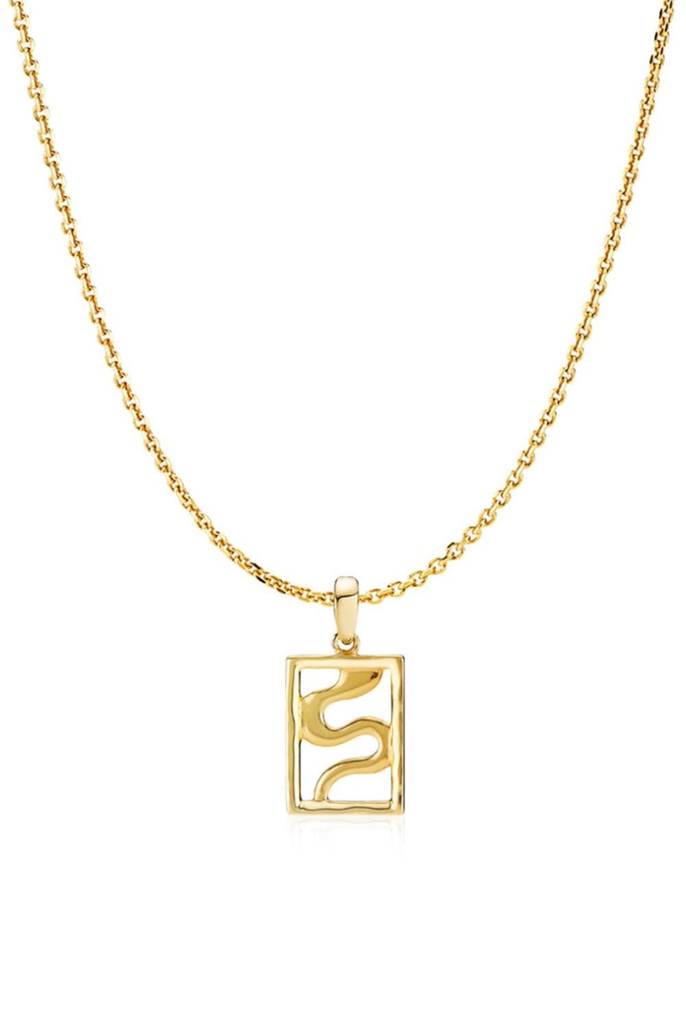 Kathrine Fisker X Sistie Chain with Pendant Gold Plated