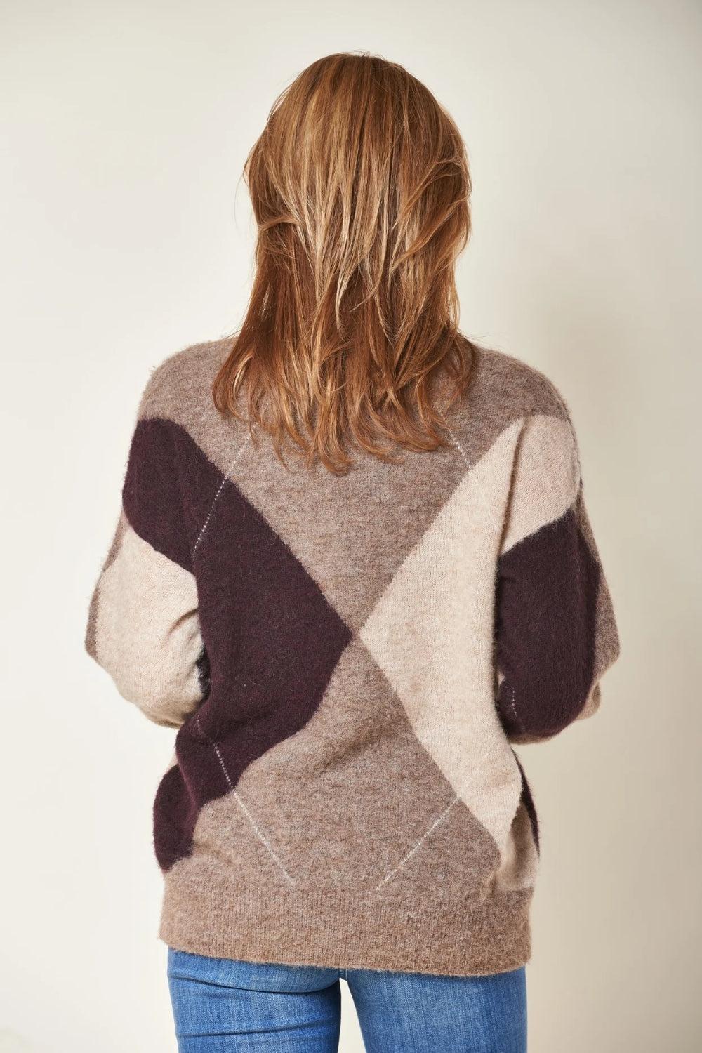 Kayne Argyle Brown Melange Combo