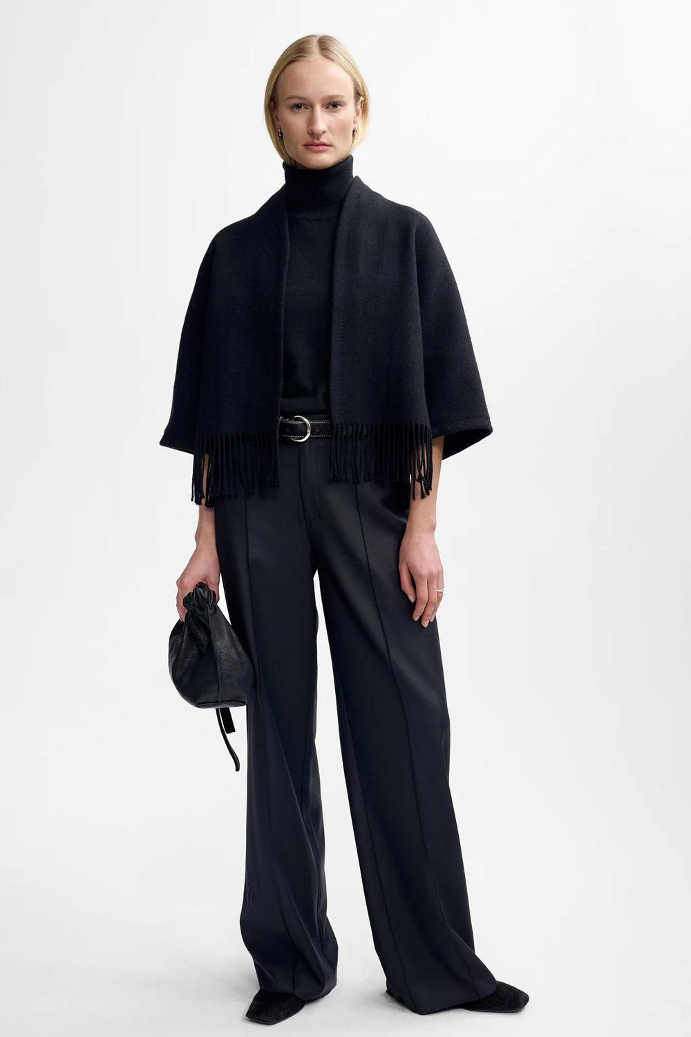 Keyla Lambswool Jacket Black