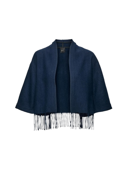 Keyla Lambswool Jacket Navy