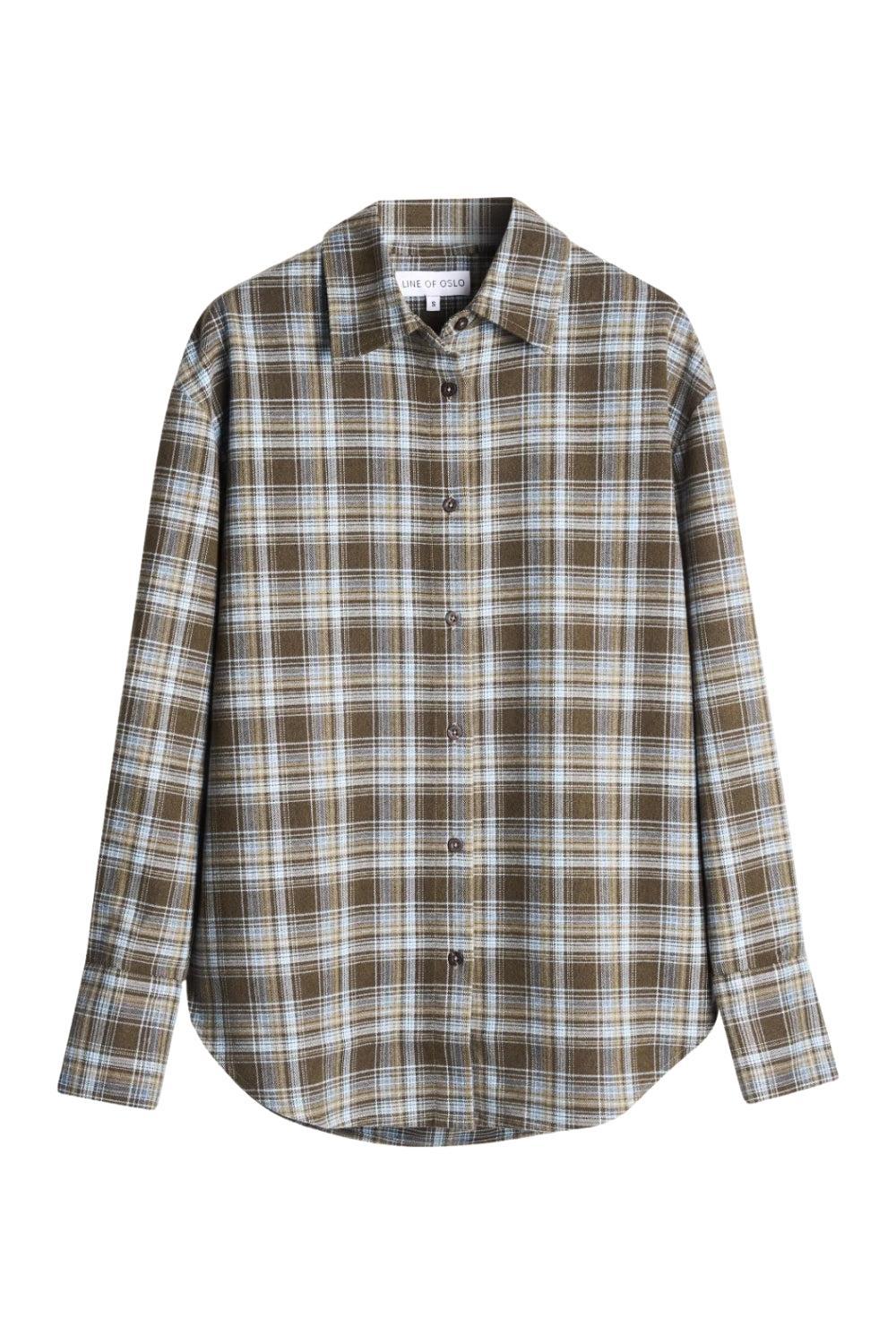 Krista Check Blue 66 Shirt