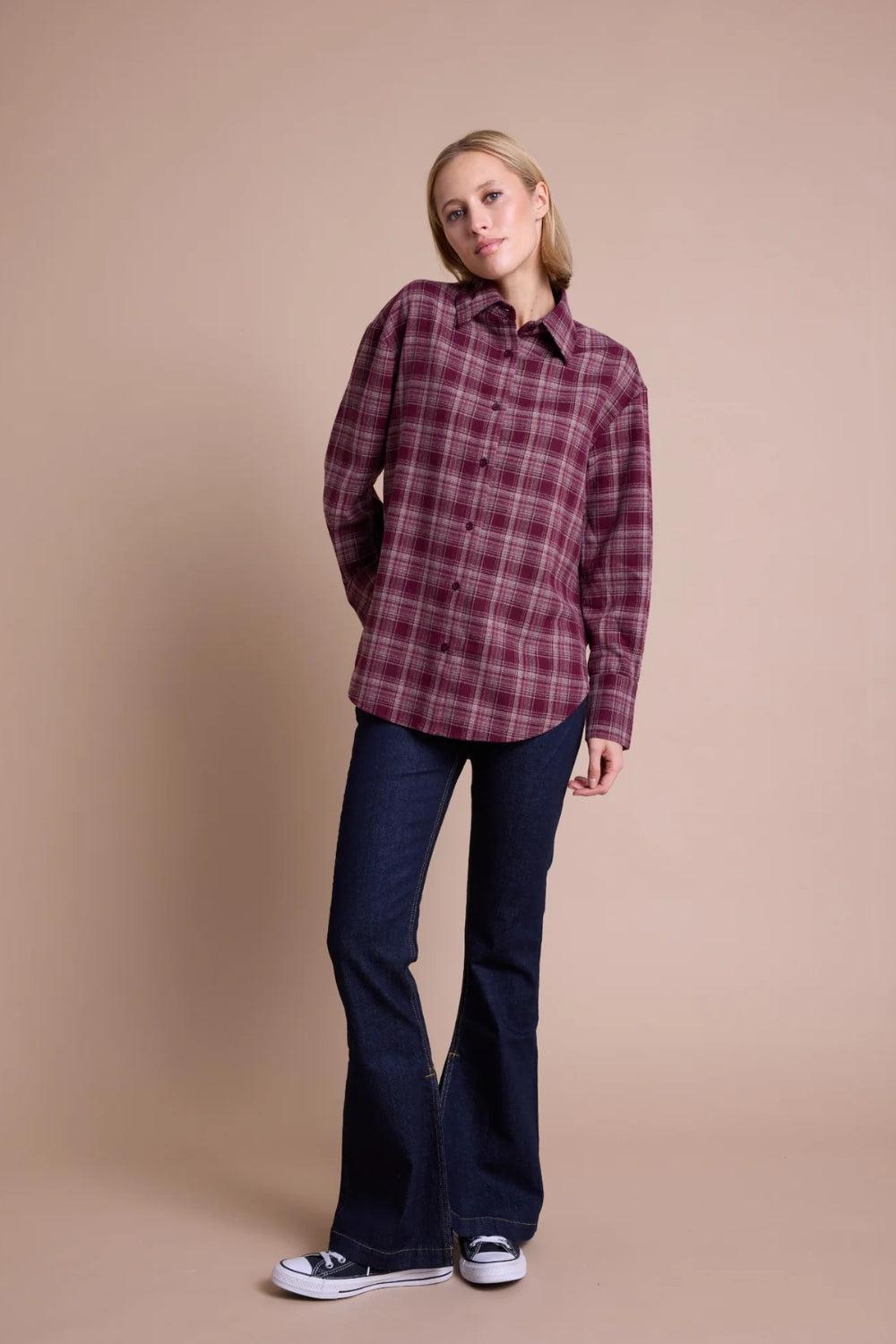 Krista Check Port Shirt