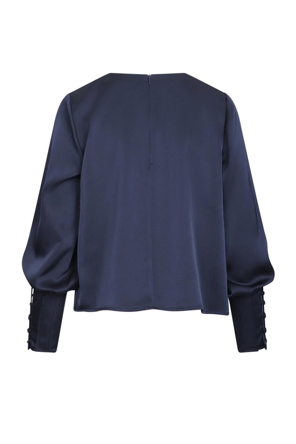Kristine Blouse Dark Sapphire