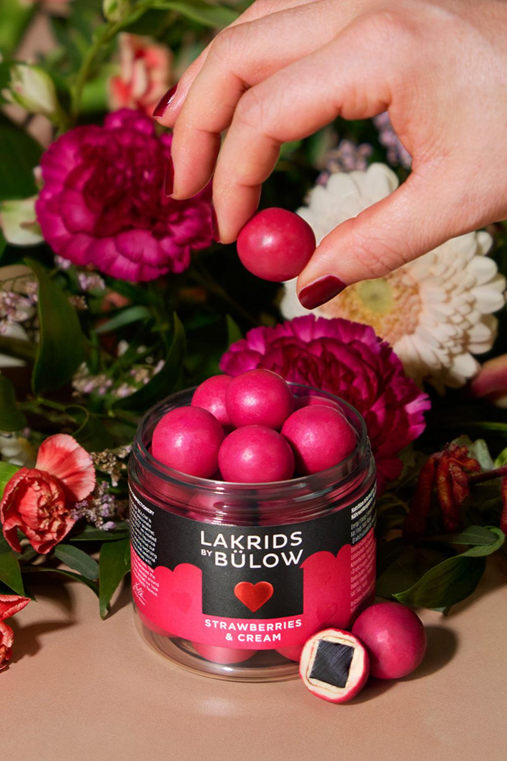 Lakrids Small Strawberries & Cream 125g