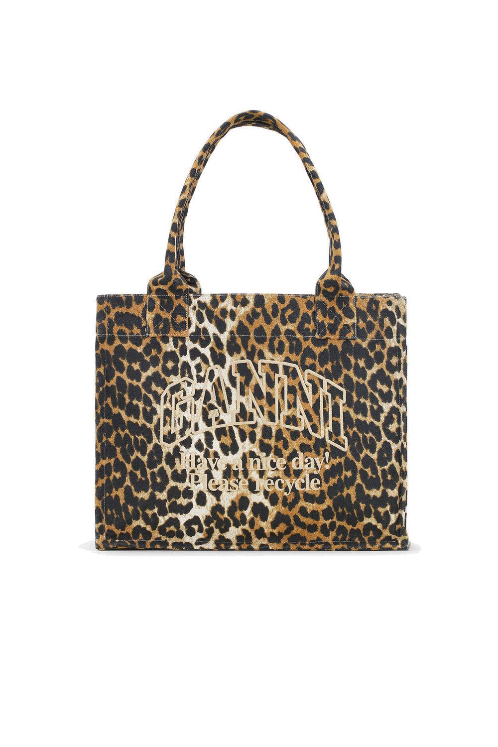 Large Easy Shopper Print Leopard