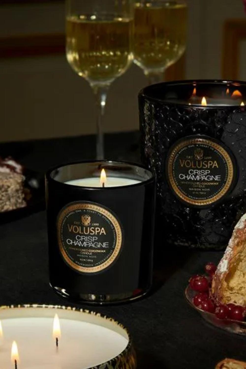 Large Jar Candle 510g Crisp Champagne