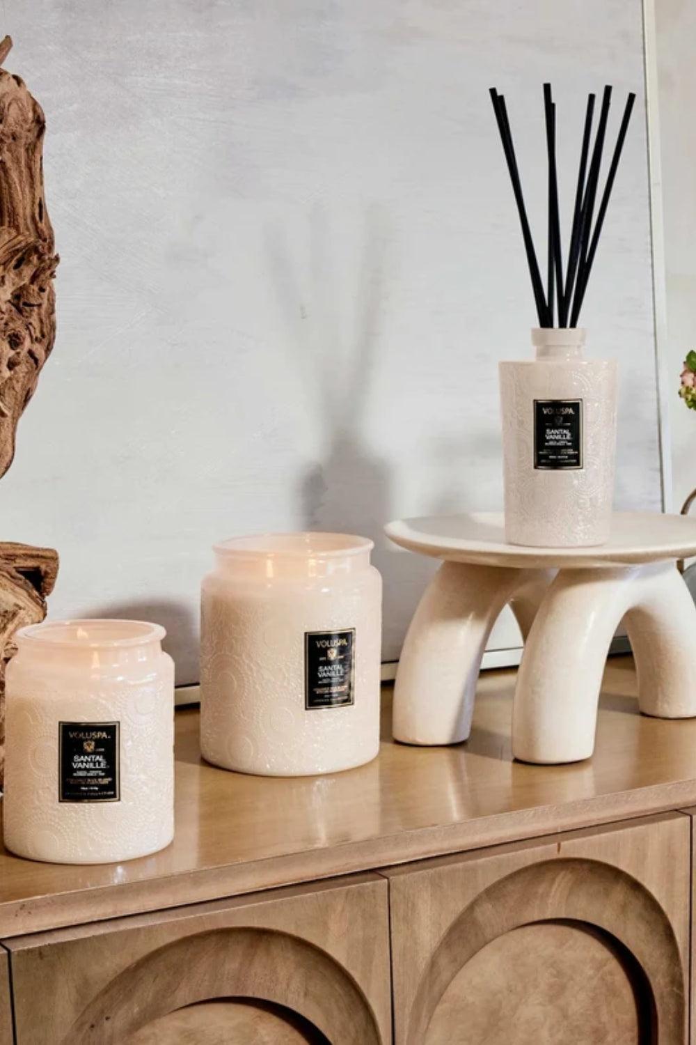 Large Jar Candle 510g Santal Vanille