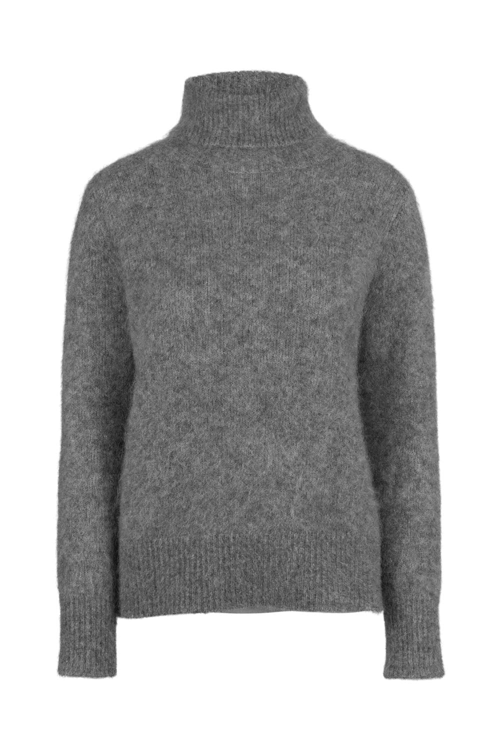 Lau chunky sweater Grey Melange