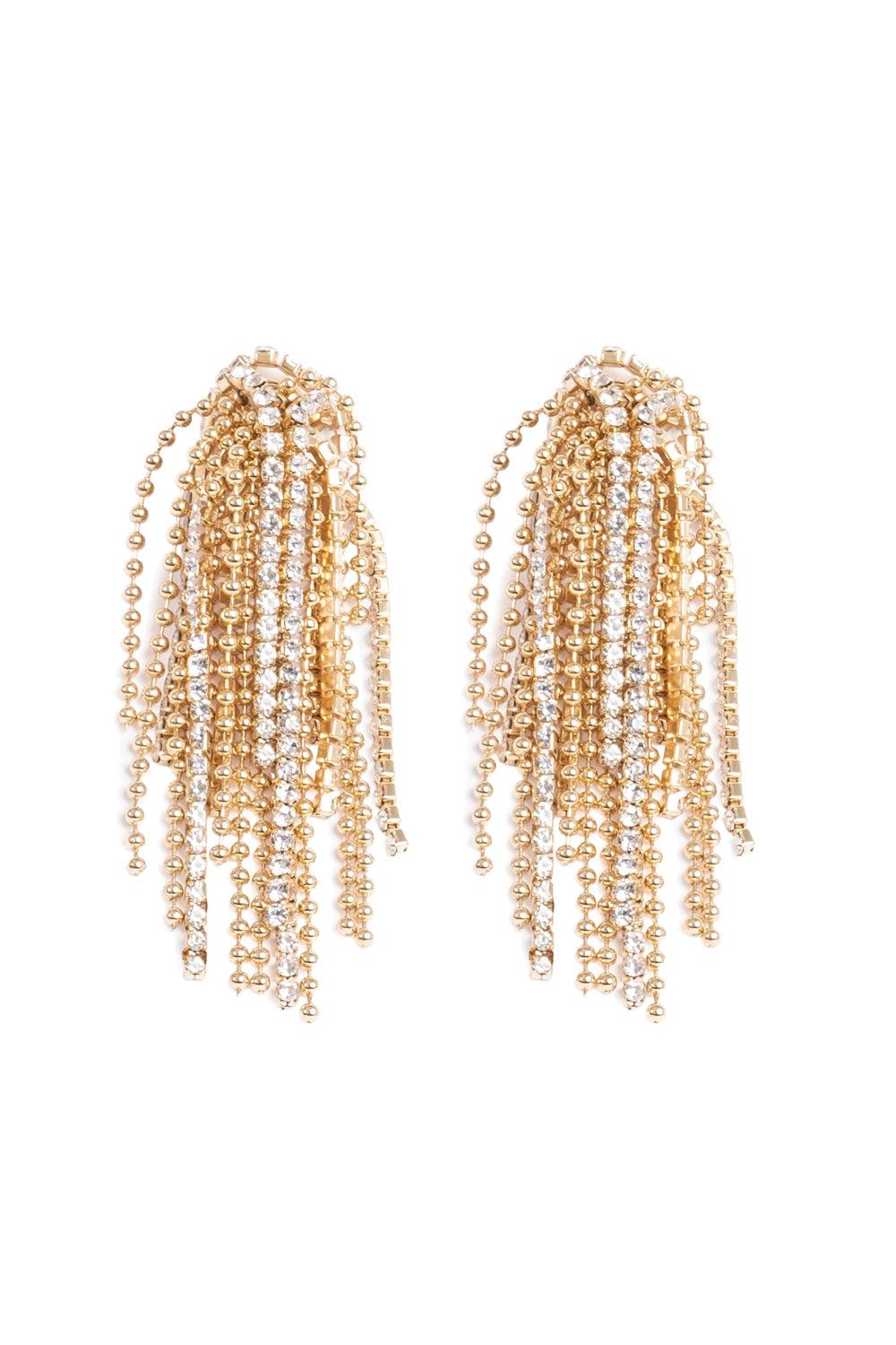 Le Freak Cascade Crystal/Gold Rhinestone