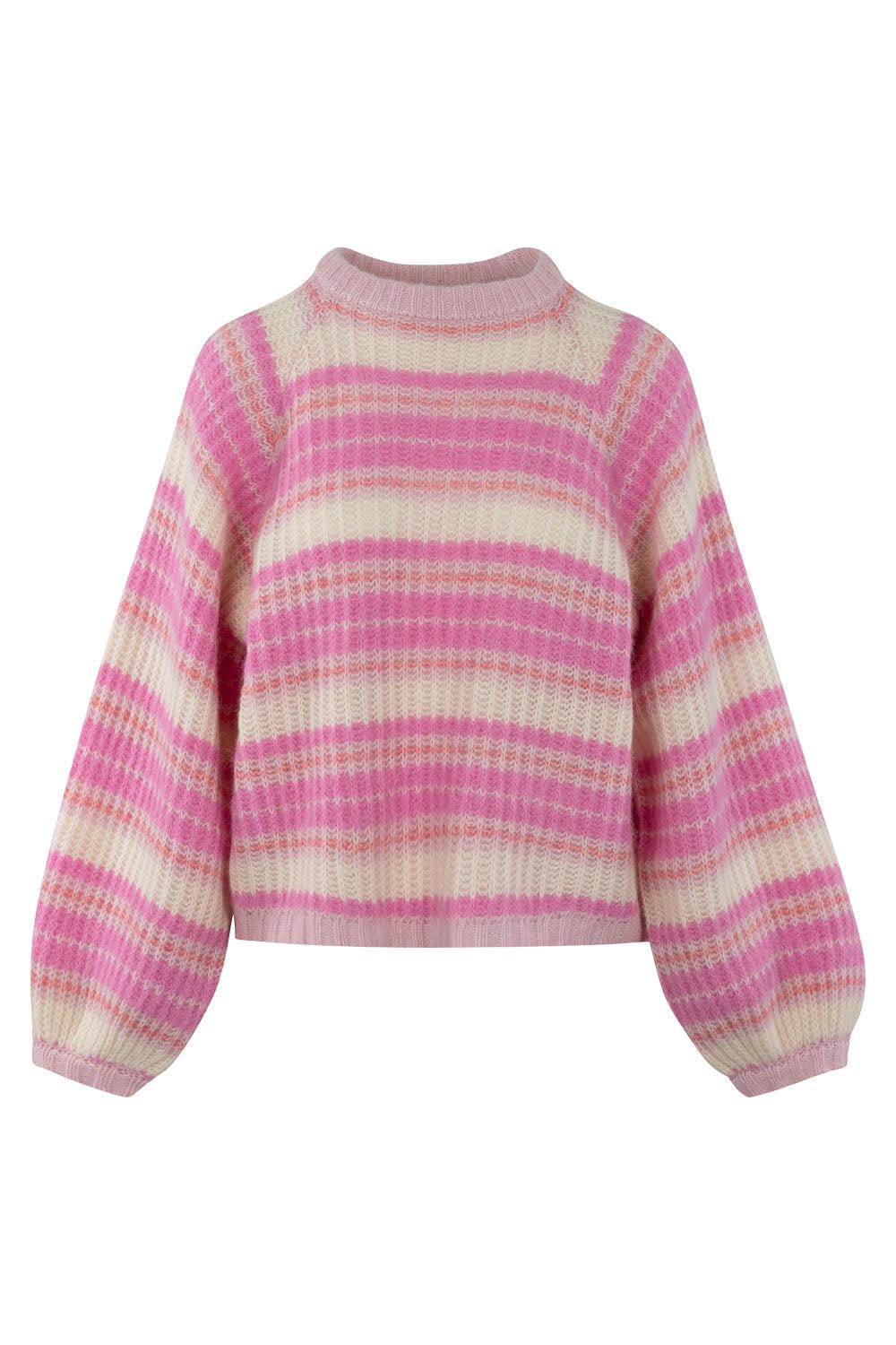 Leia Sweater Super Pink