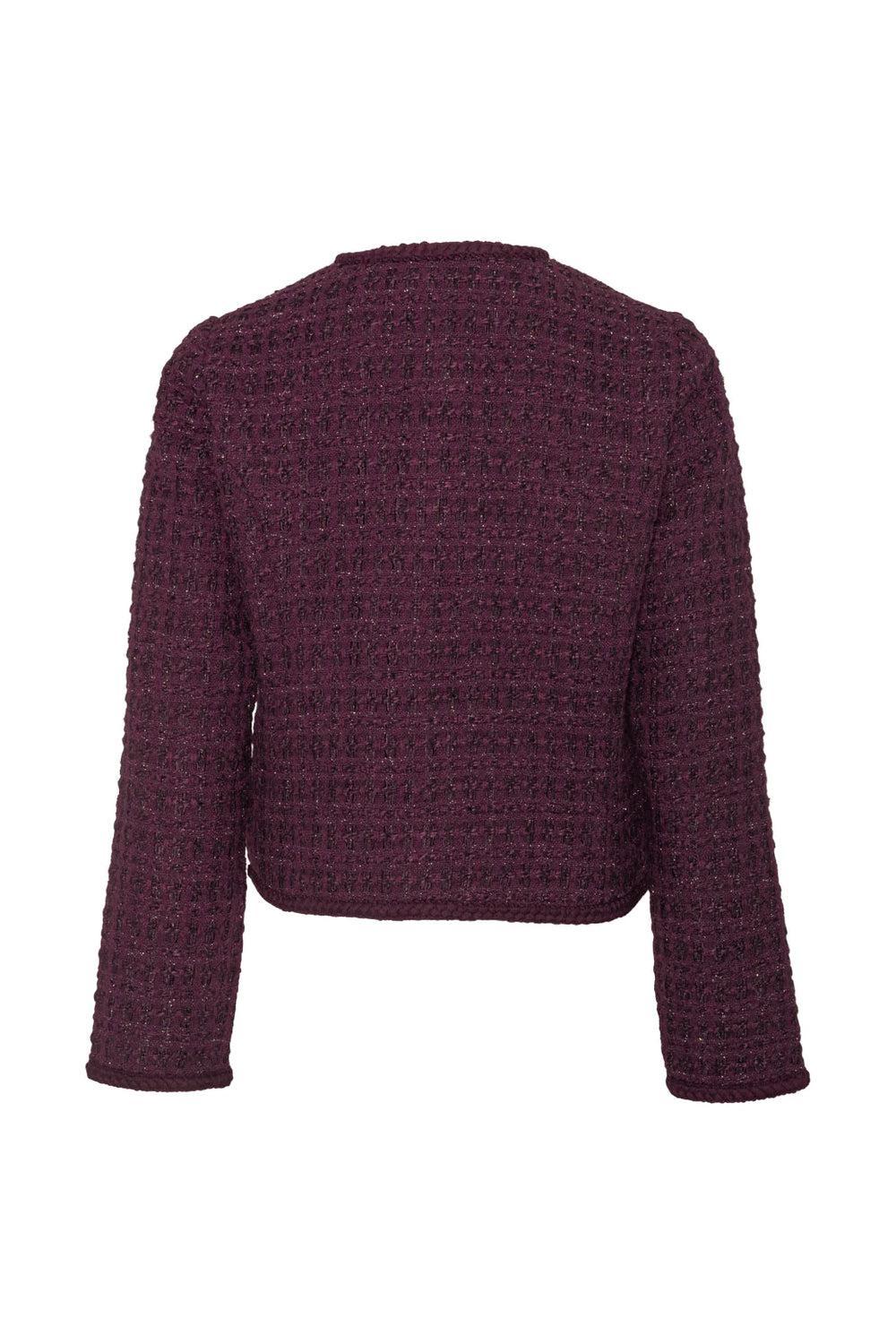 Lily Jacket Burgundy