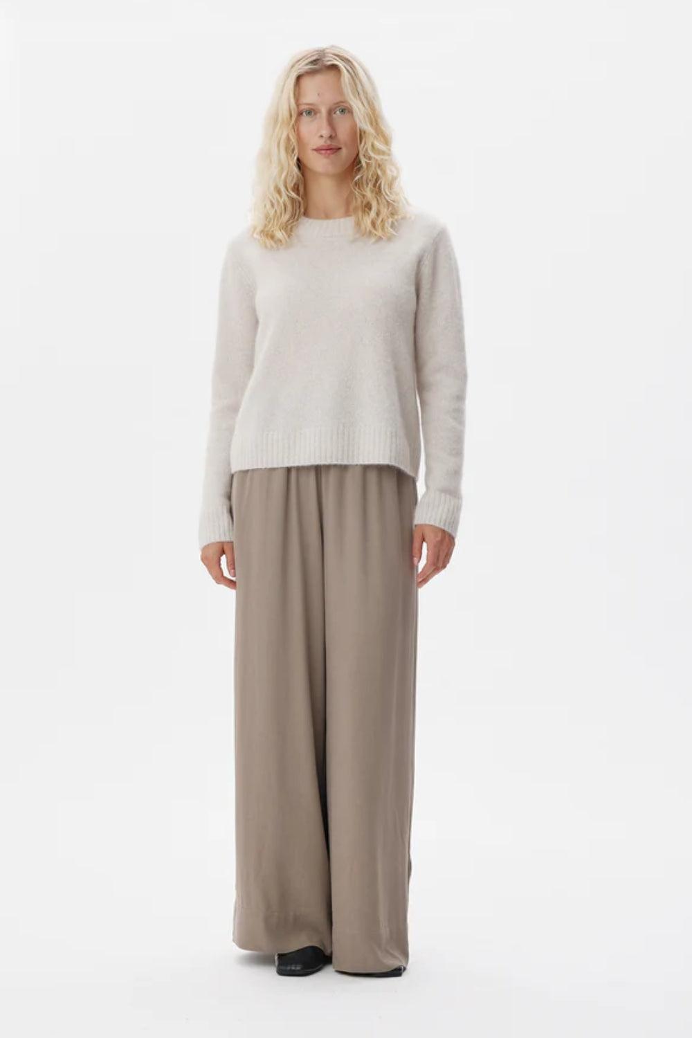 Lily Silver White Melange