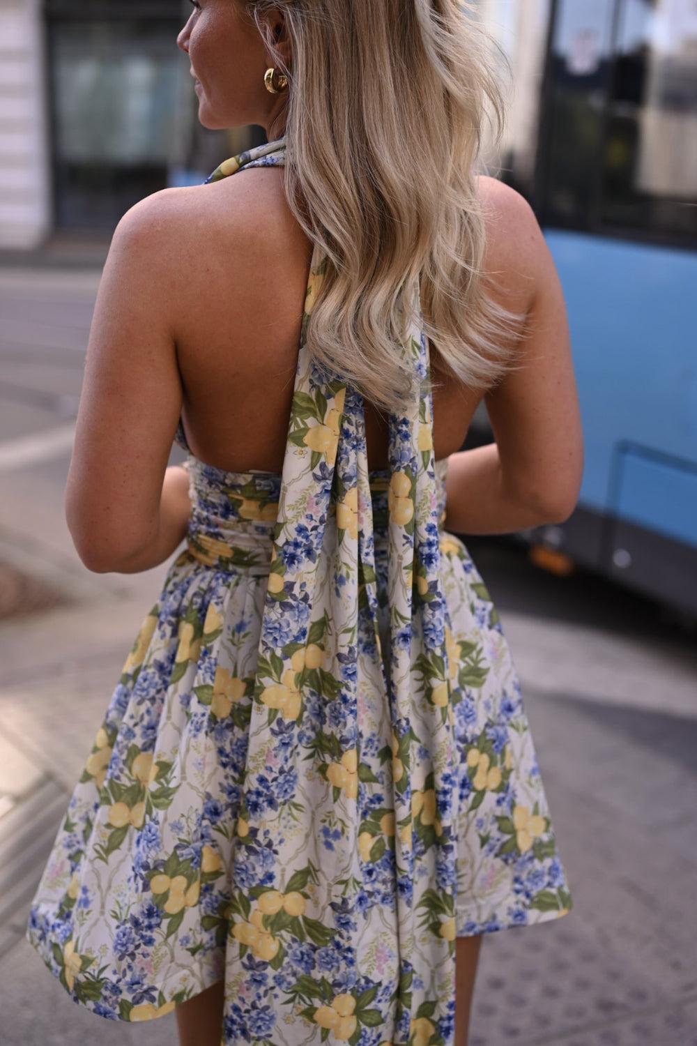 Liora Dress Lemon aop