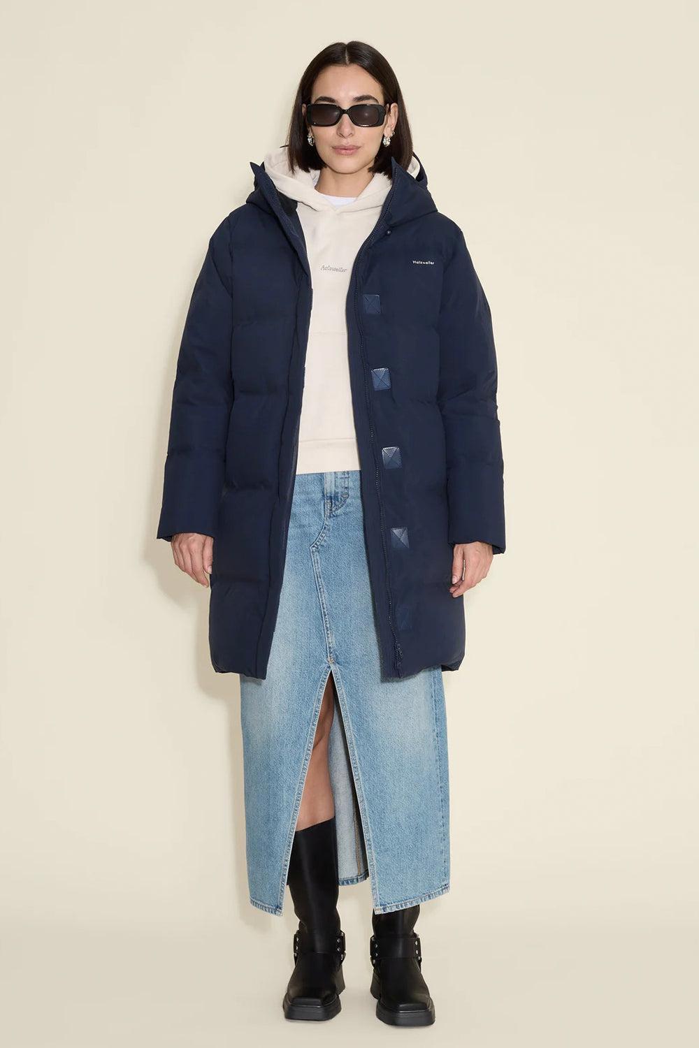 Loen Down Jacket Dk. Navy