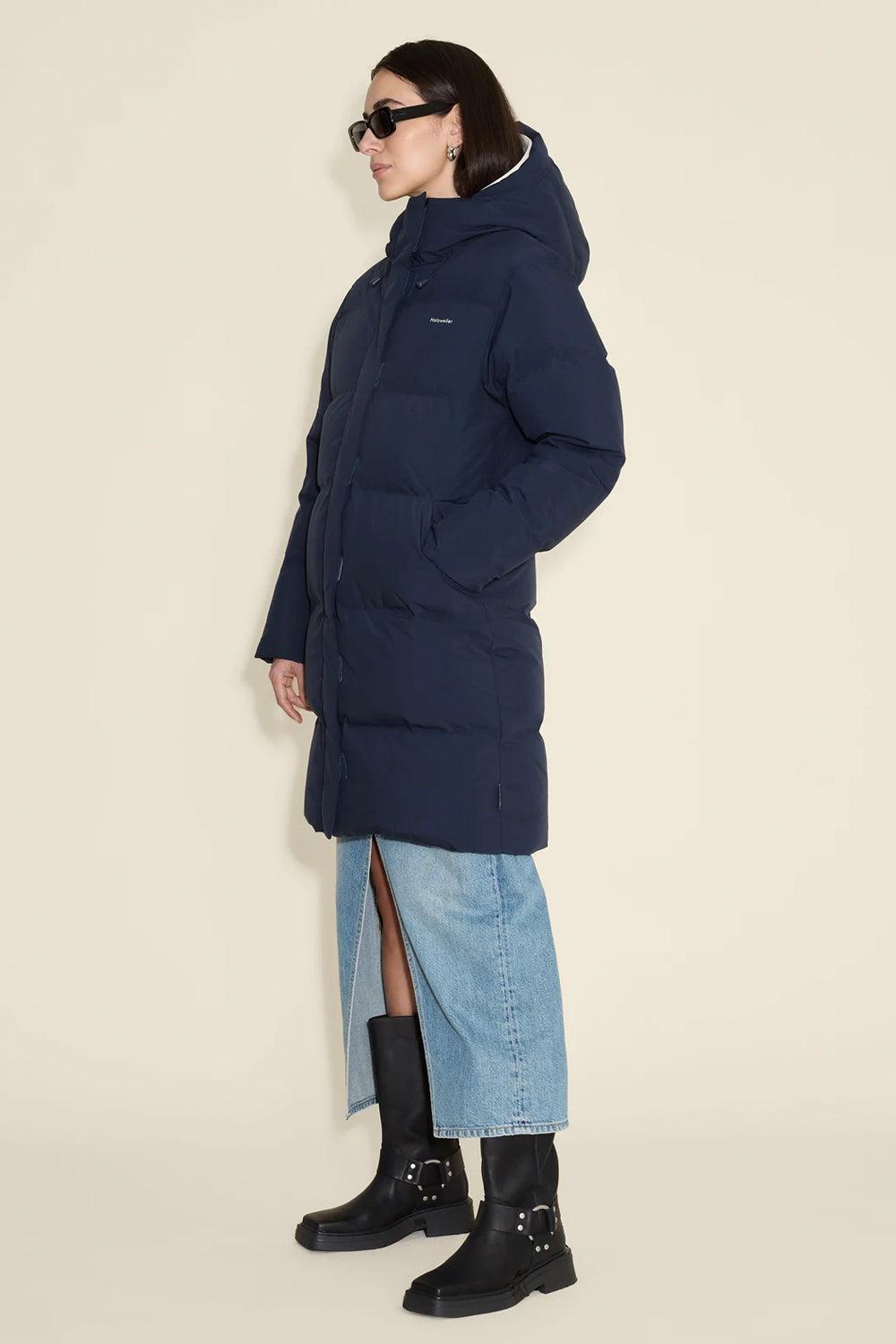 Loen Down Jacket Dk. Navy