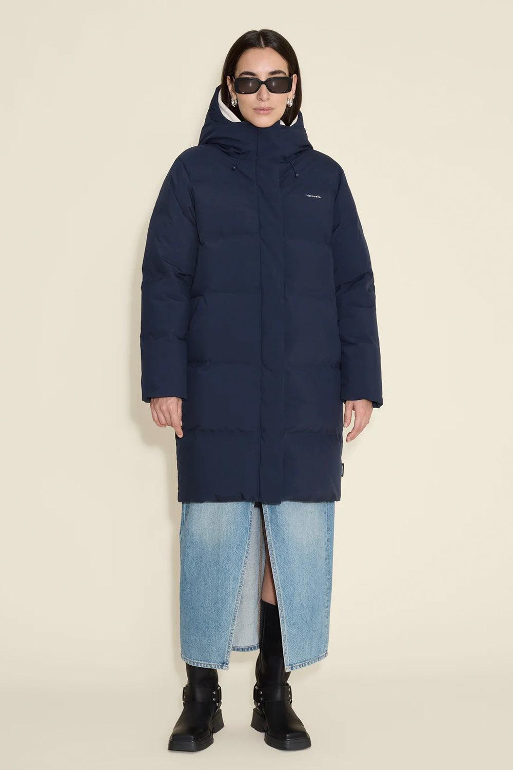 Loen Down Jacket Dk. Navy