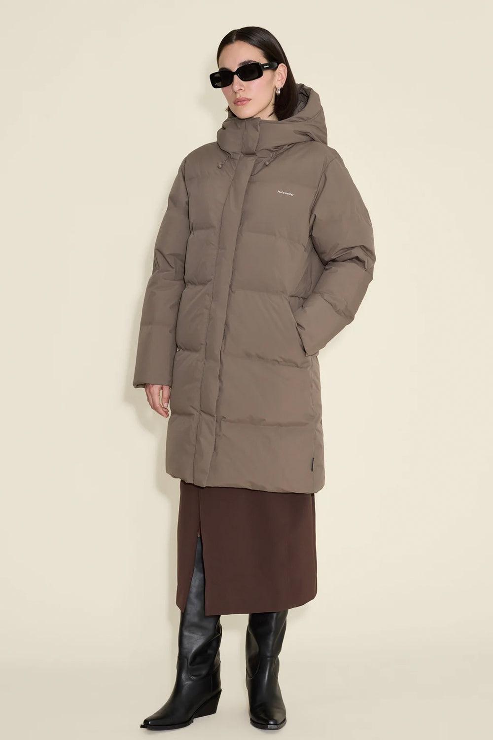 Loen Down Jacket Taupe