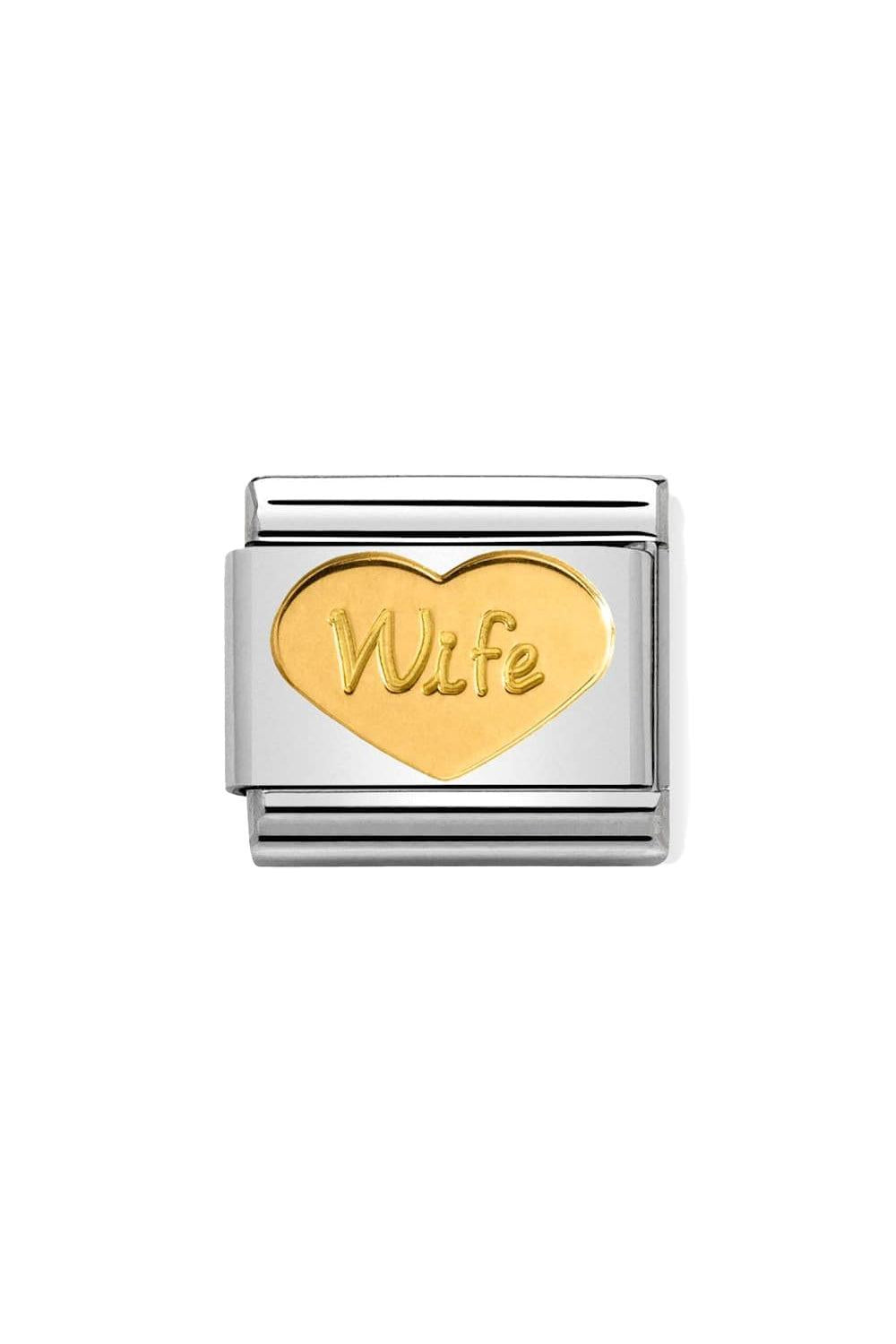 Love 18k Gold Heart Wife