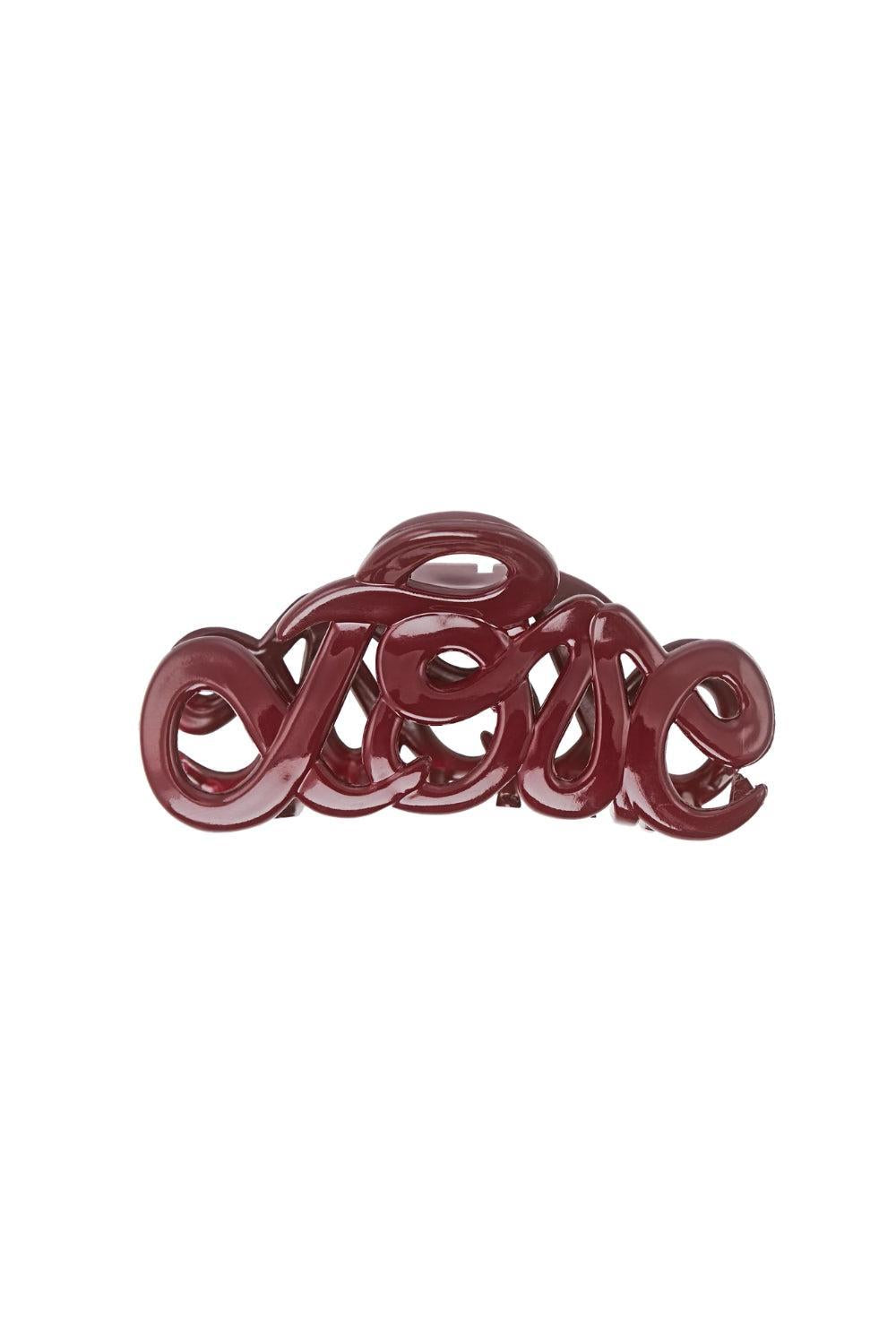 Love Claw 8cm Bordeaux