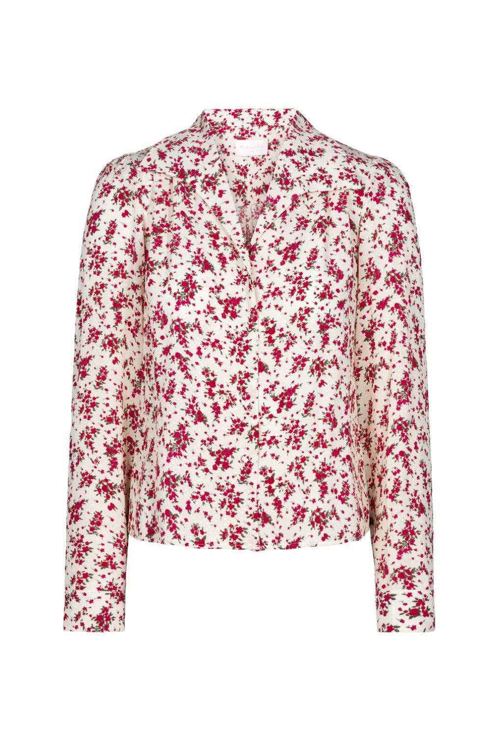 Lu Lu Blouse Berry Print