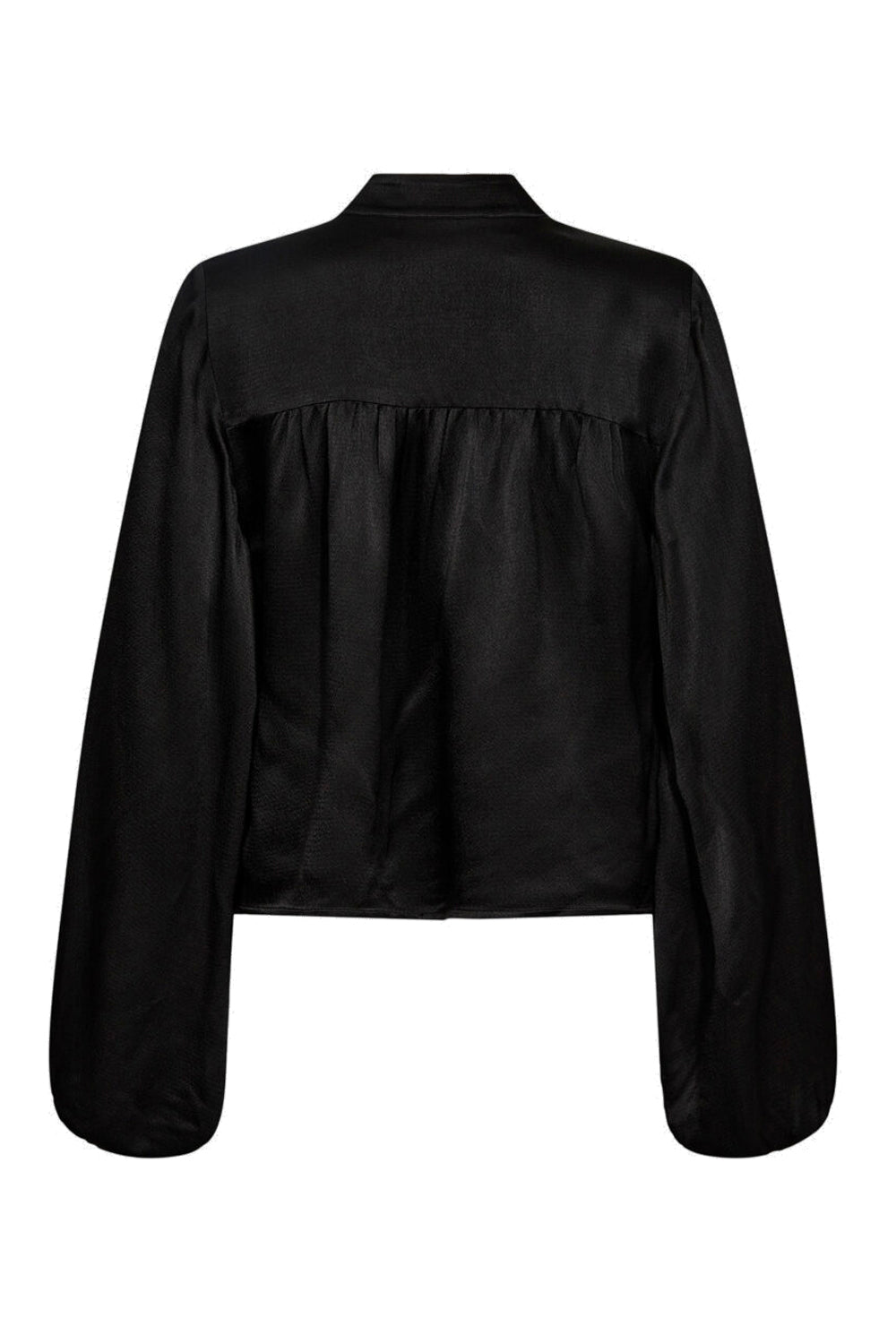 Lucille Bow Blouse Black