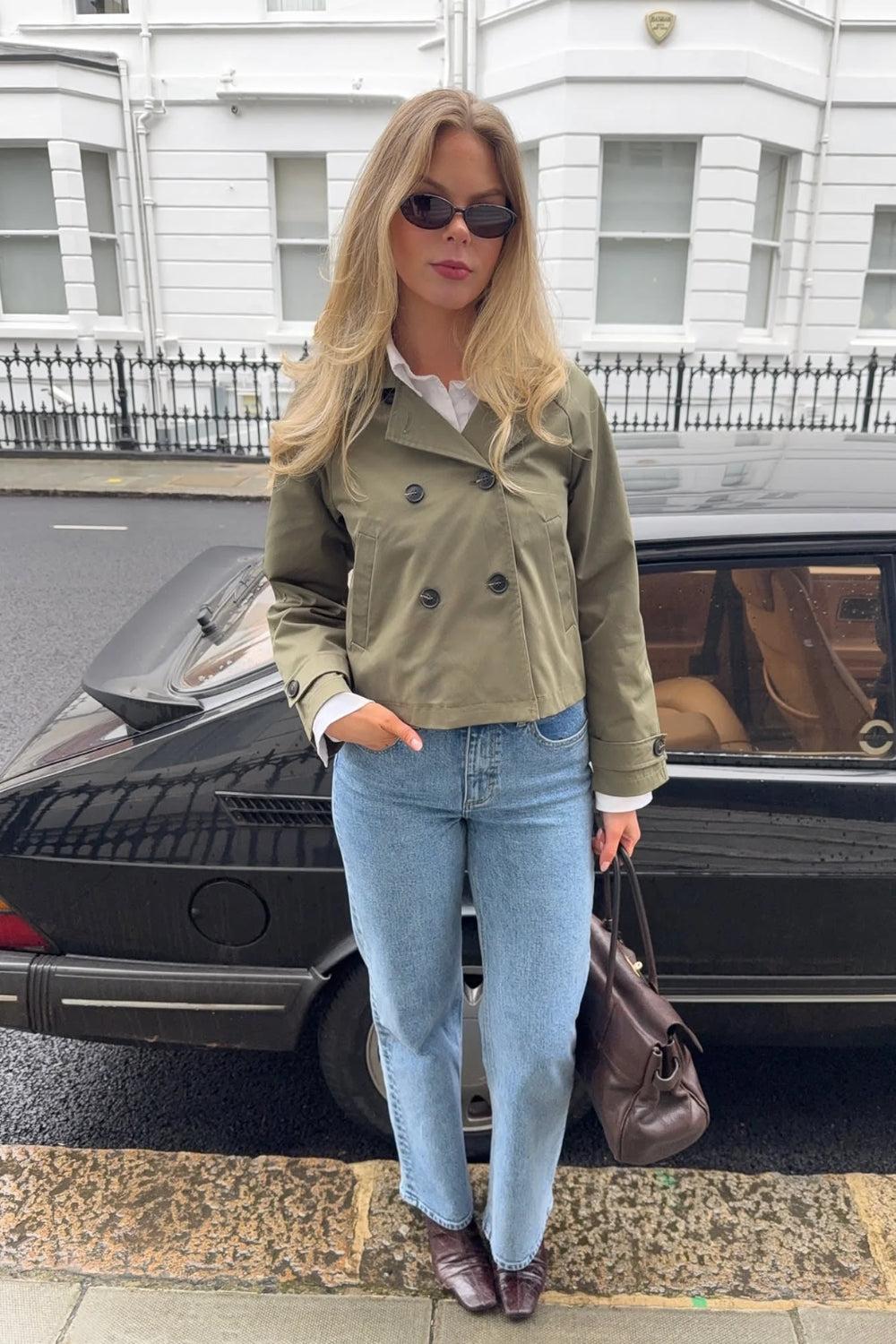 LunaIc Trenchcoat Green