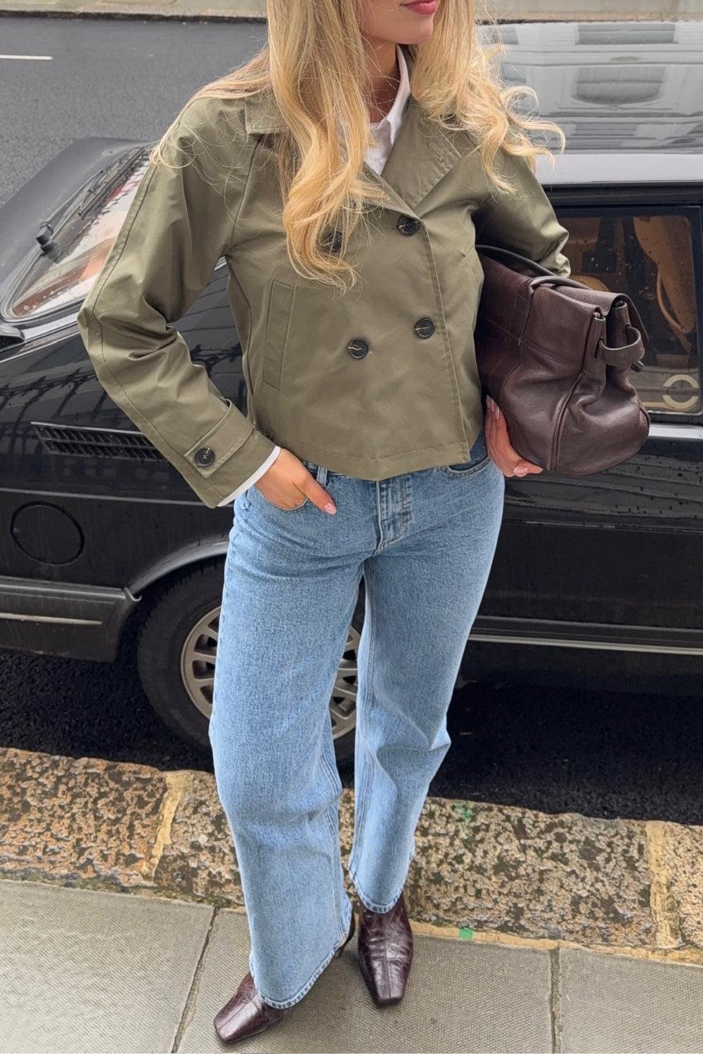 LunaIc Trenchcoat Green