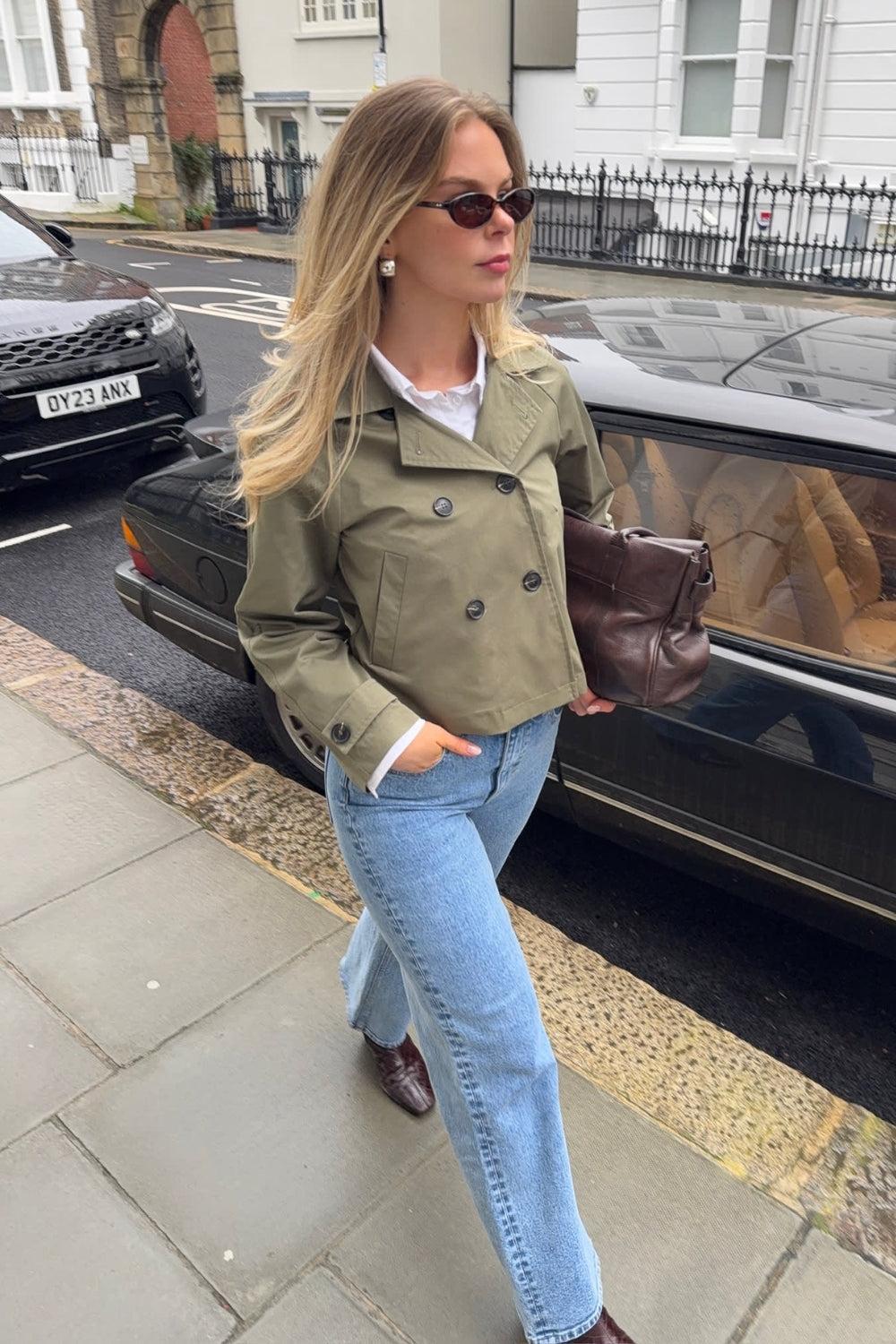 LunaIc Trenchcoat Green