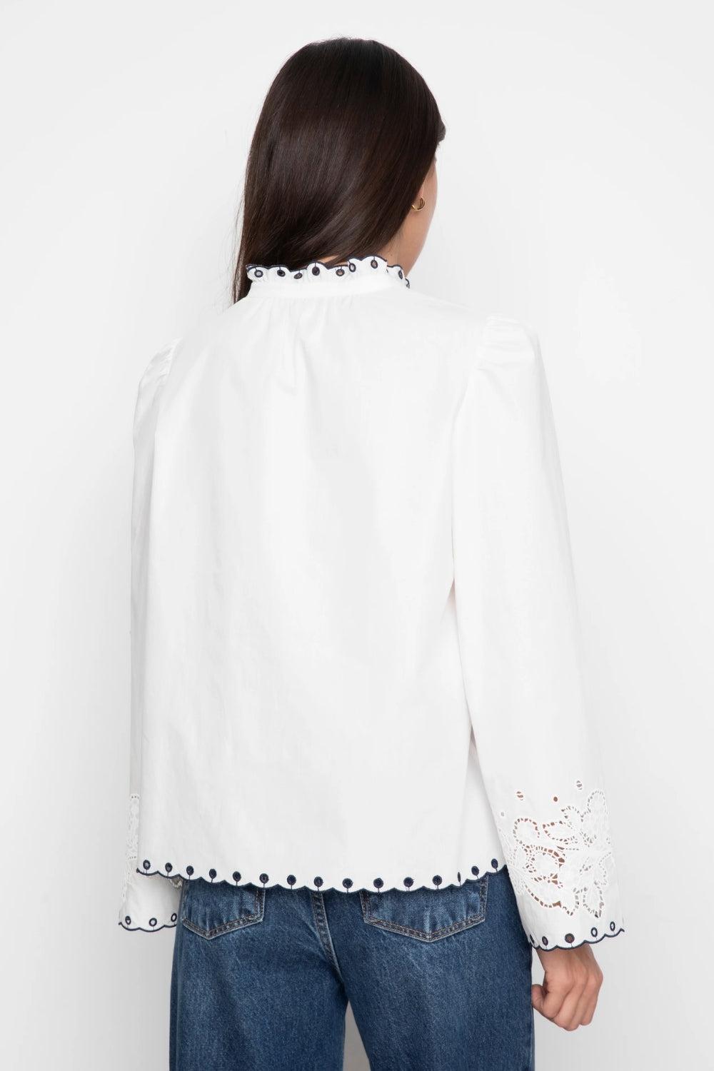 Lynn Blouse White