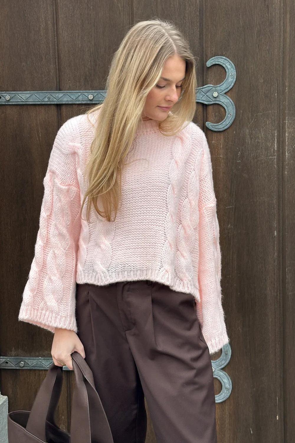 Lyza Knit Dusty Pink