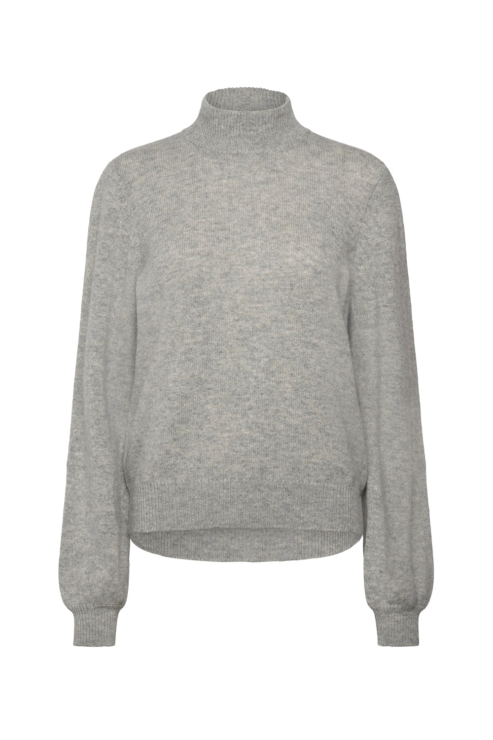 MSErika Knit Pullover Light Grey Melange