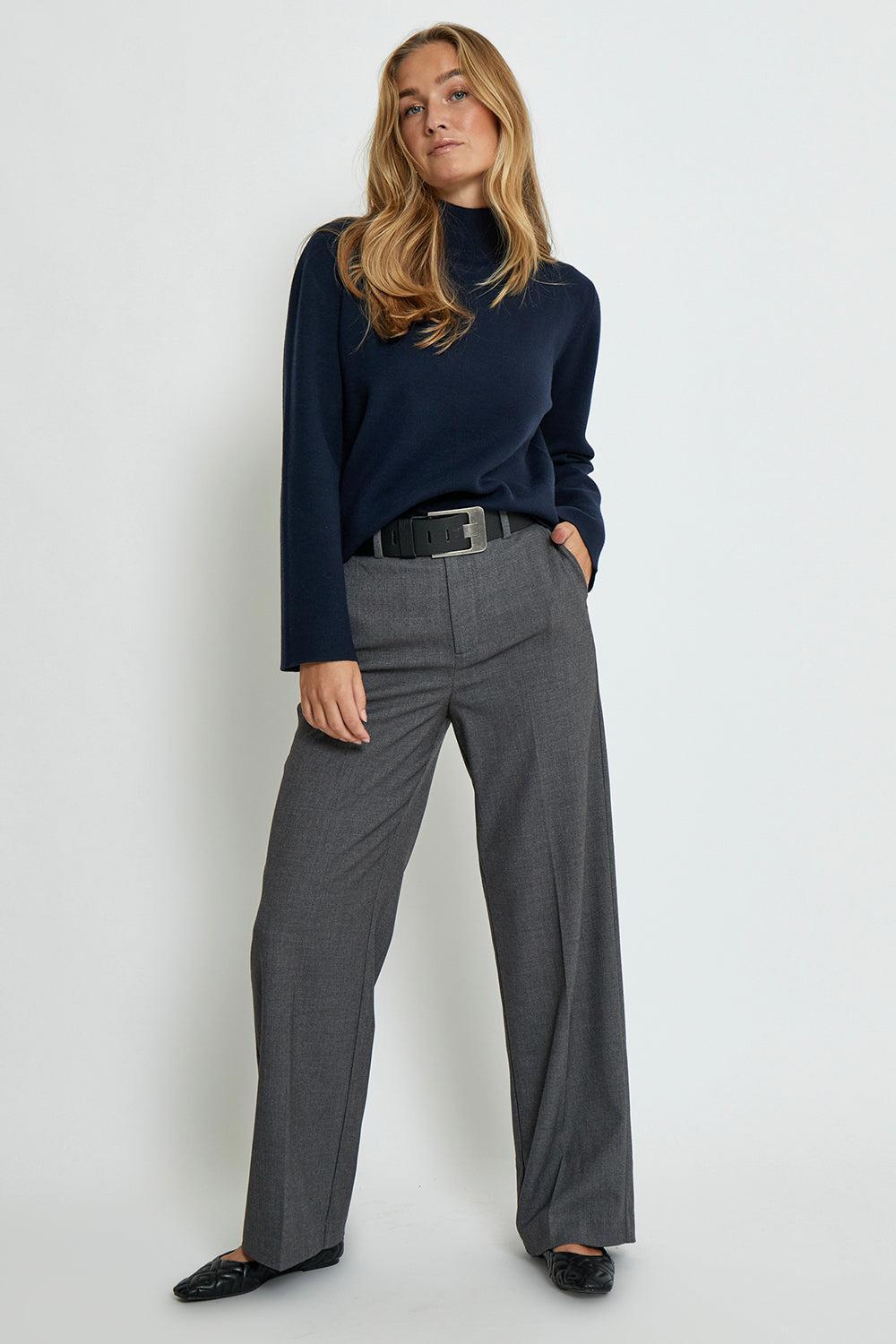 MSLupi High Neck Knit Sky Captain
