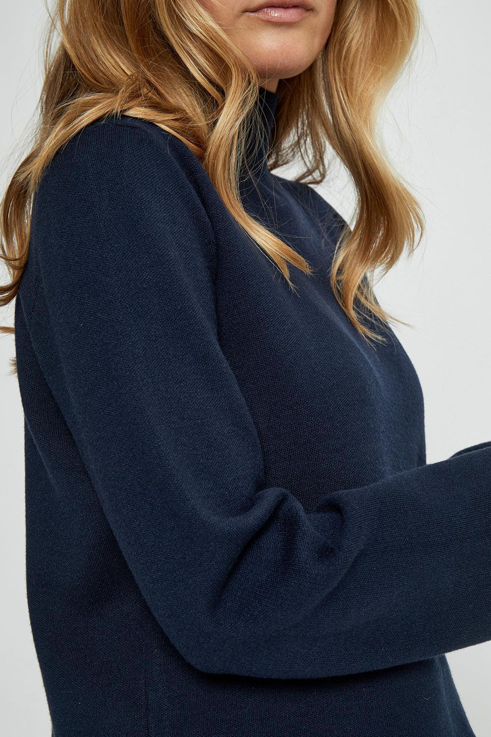 MSLupi High Neck Knit Sky Captain