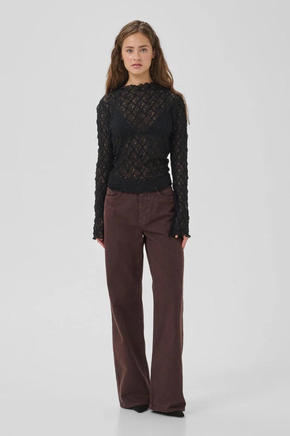 MWEtta Turtleneck Blouse