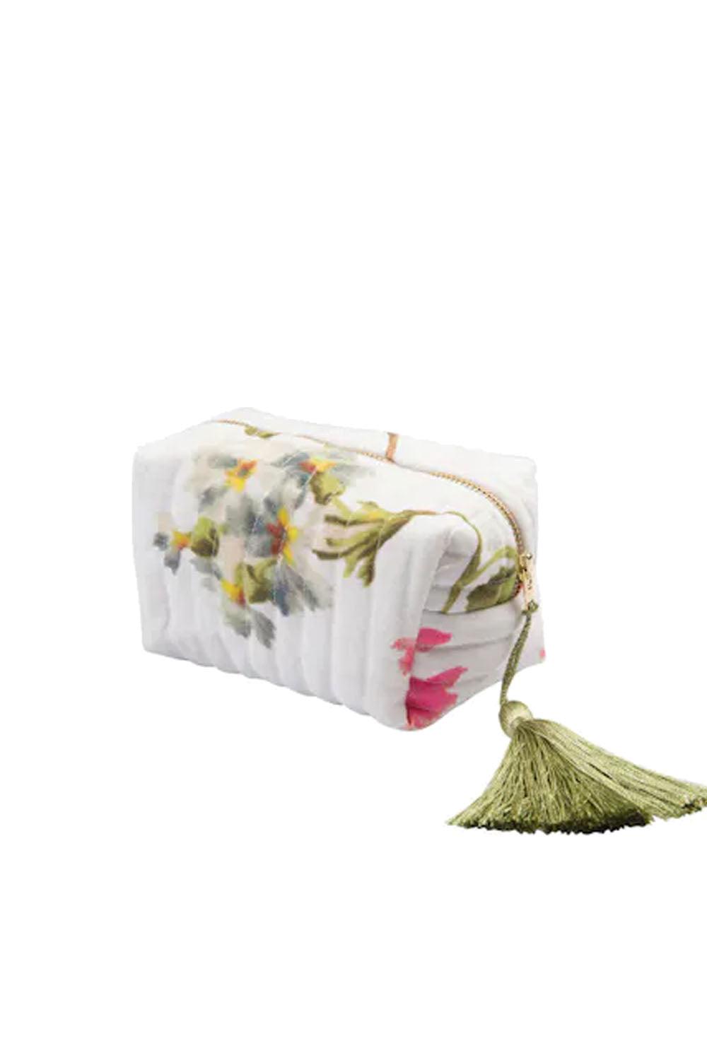 Makeup Bag Linen Botanical