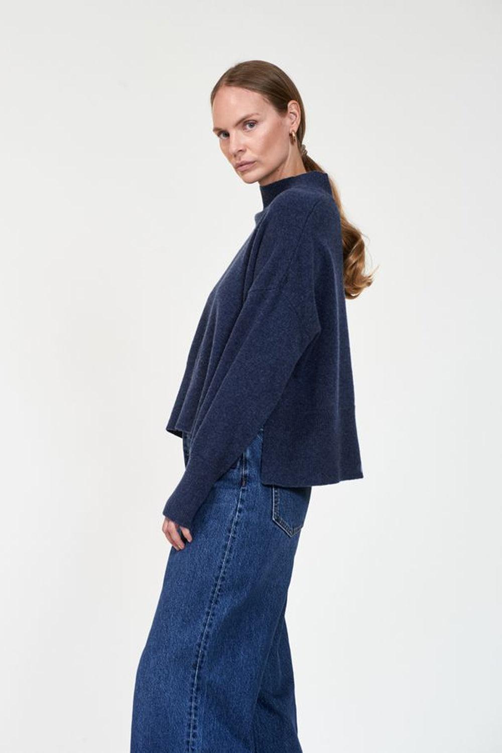 Mandy Sweater denim melange