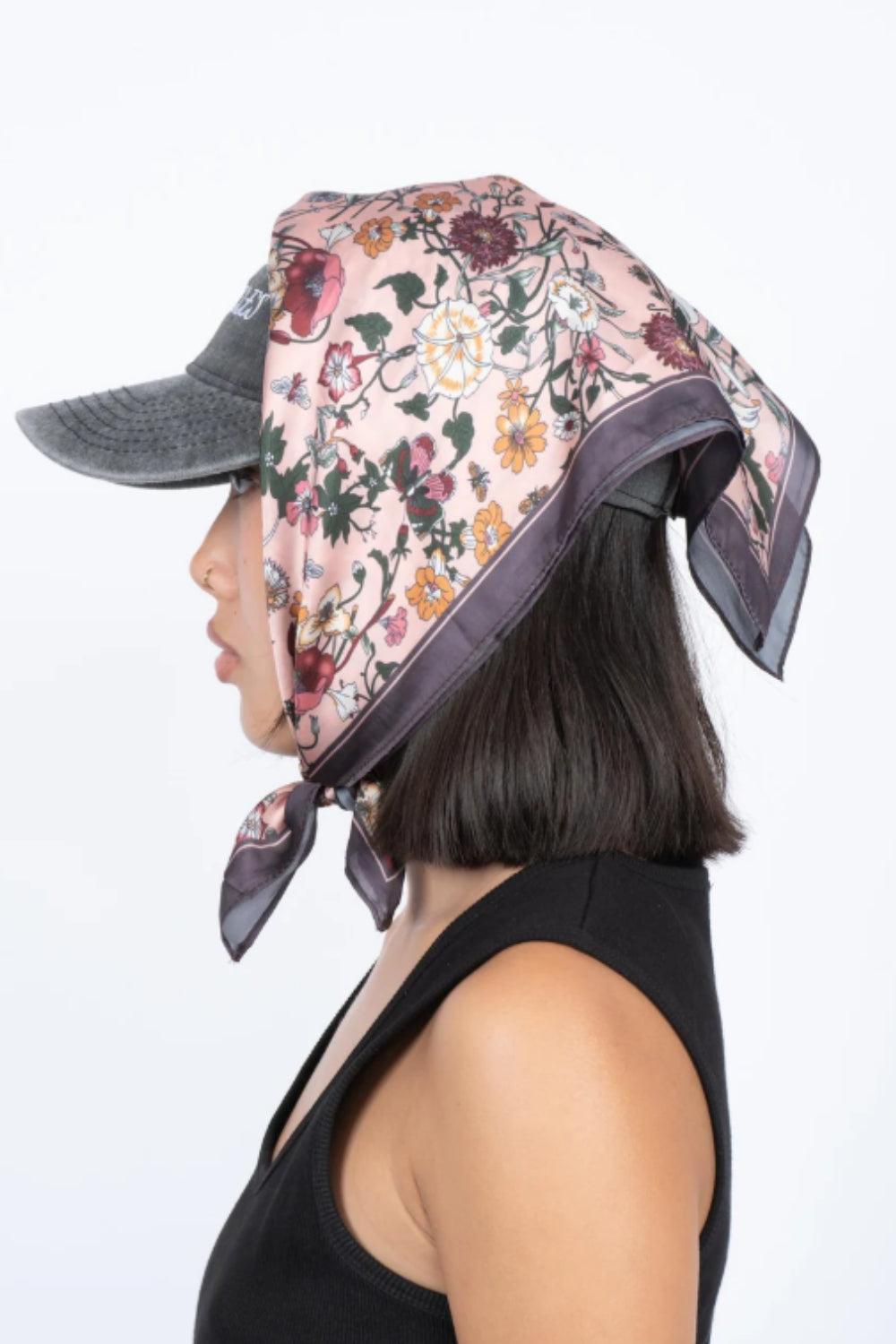 Mari Fall Scarf Rose Bordeaux