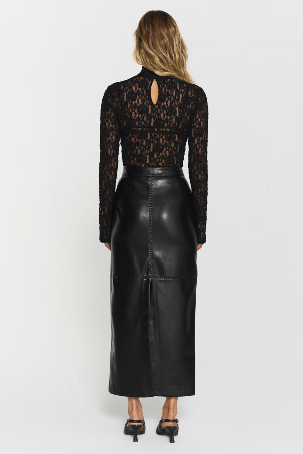 Mariana Lace Top Black