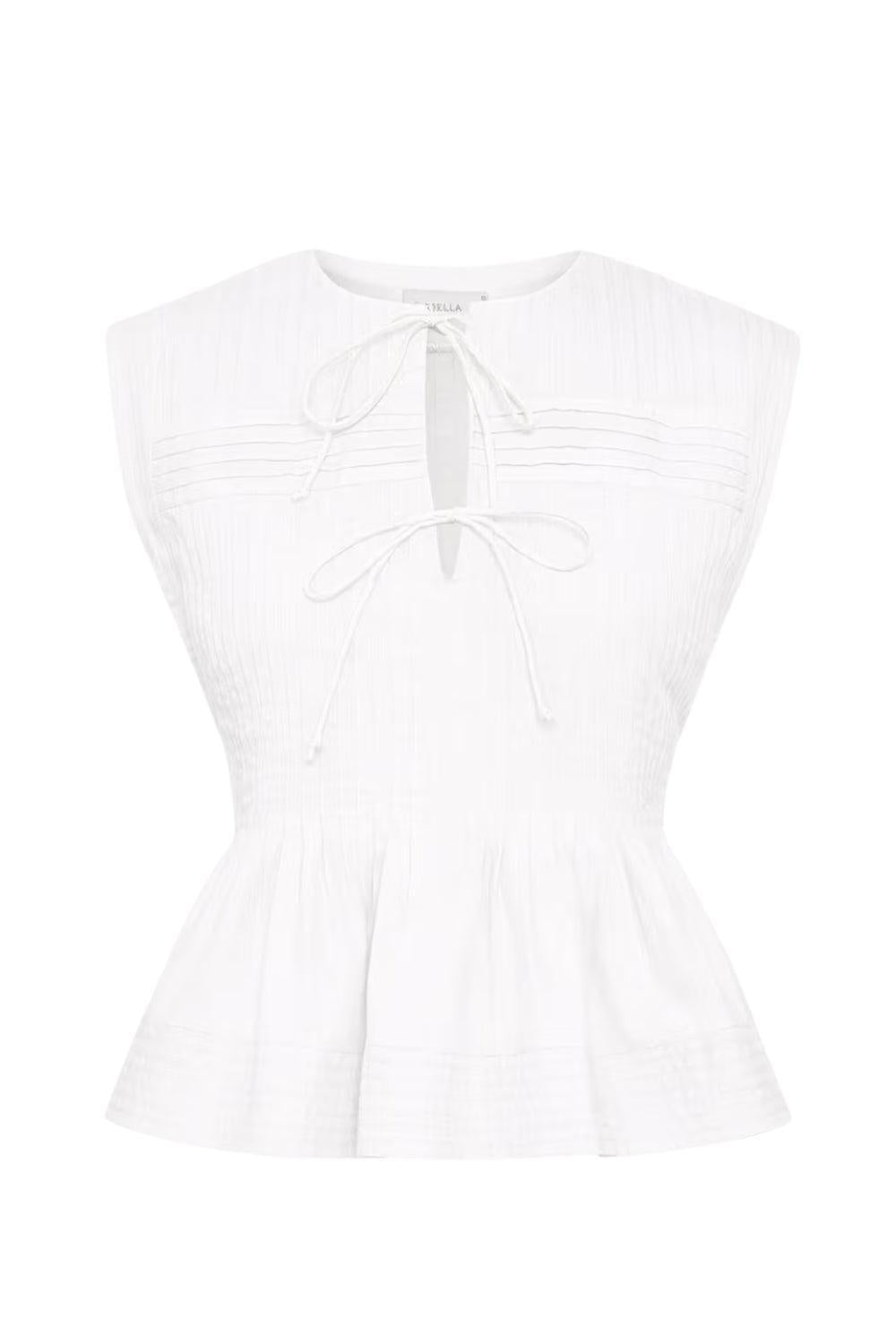 Mavie Top White