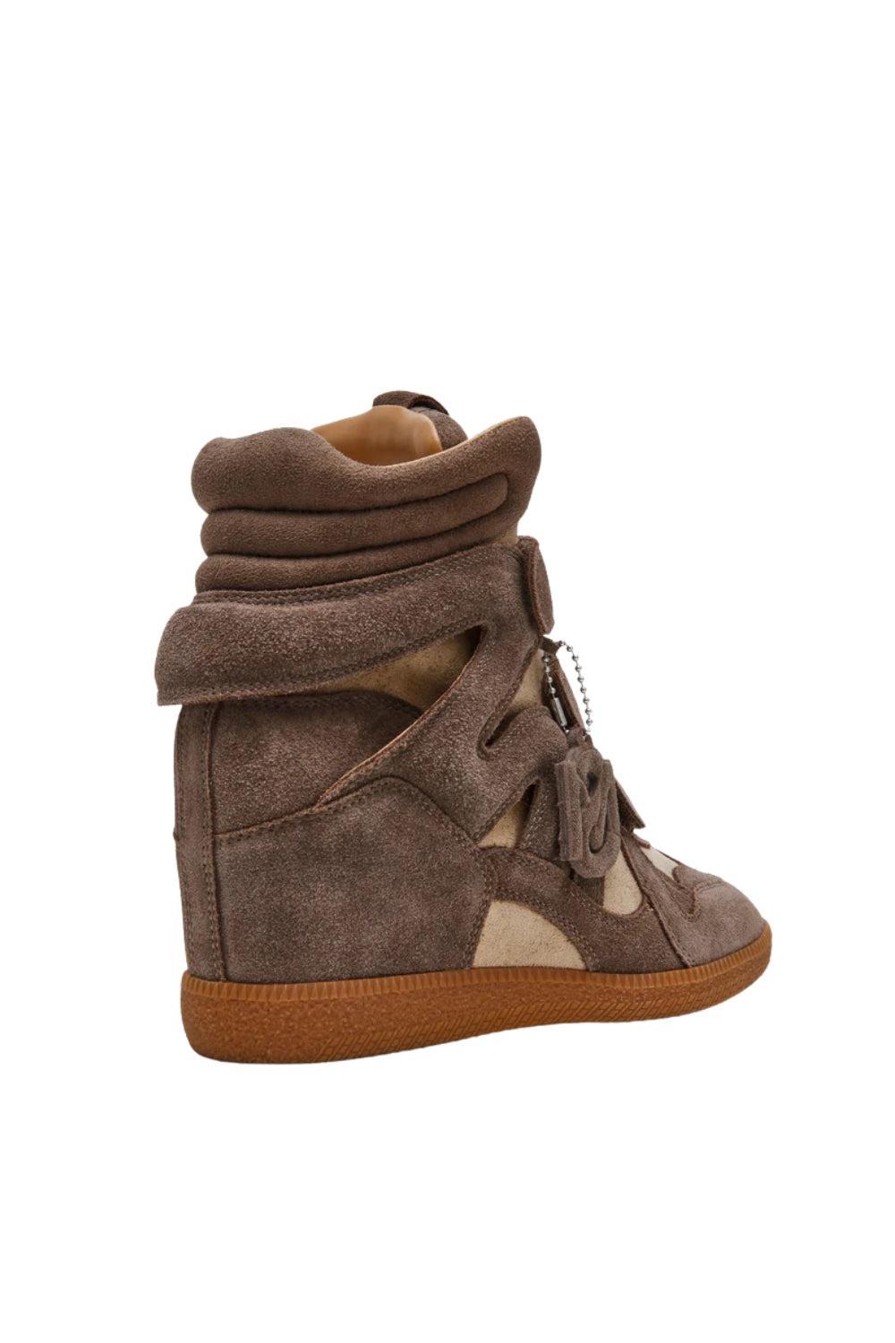 Mavis Taupe Suede