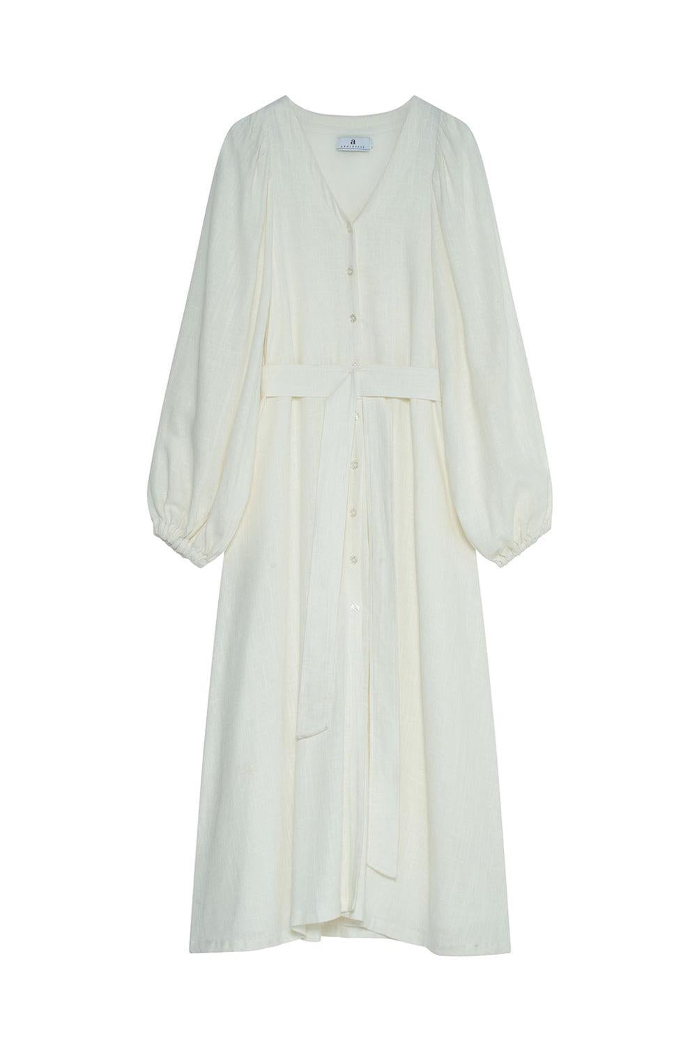 Milla Linen Blend Offwhite