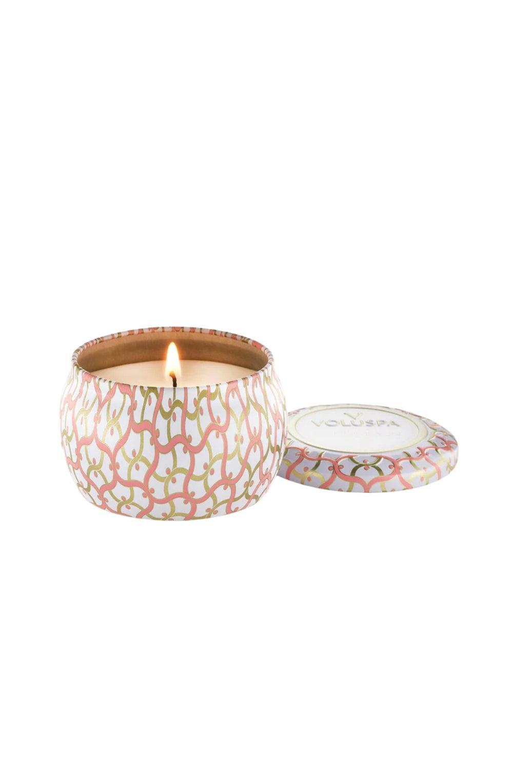Mini Tin Candle 113g Saijo Persimmon