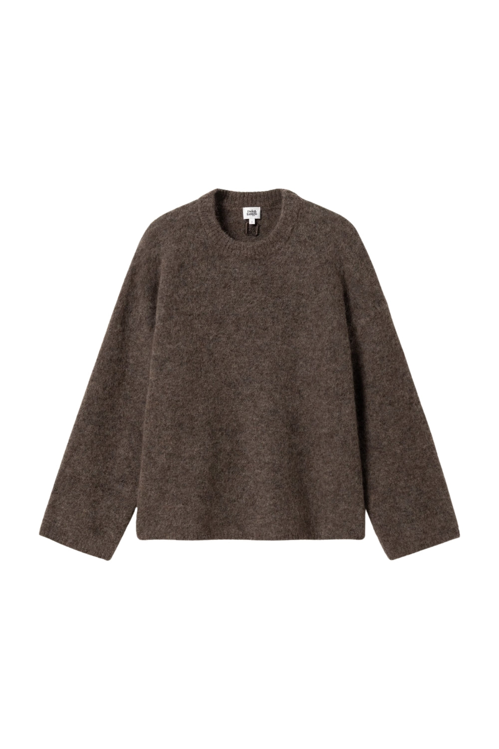 Mireya Knitted Sweater Dk Taupe