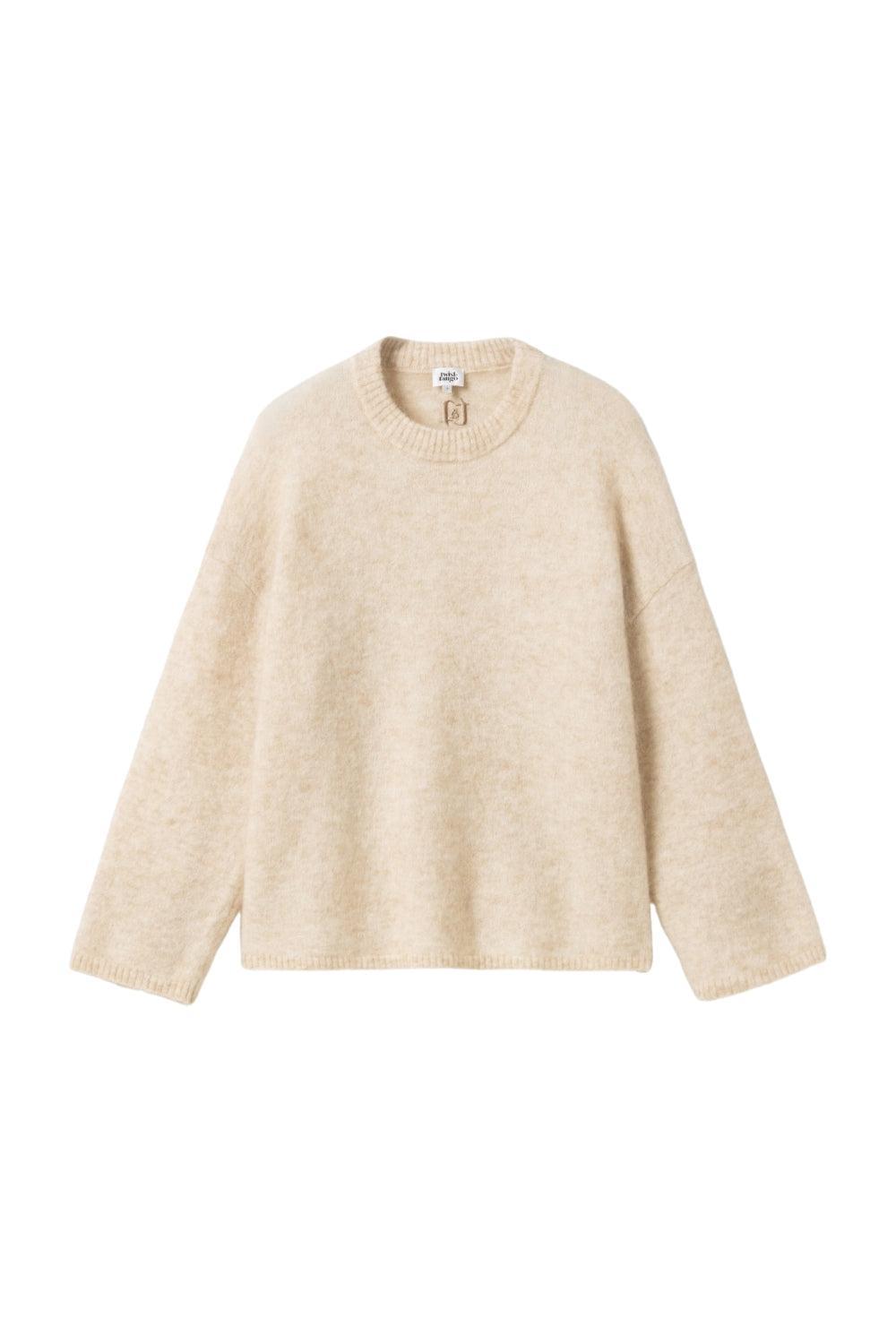 Mireya Knitted Sweater Lt Beige