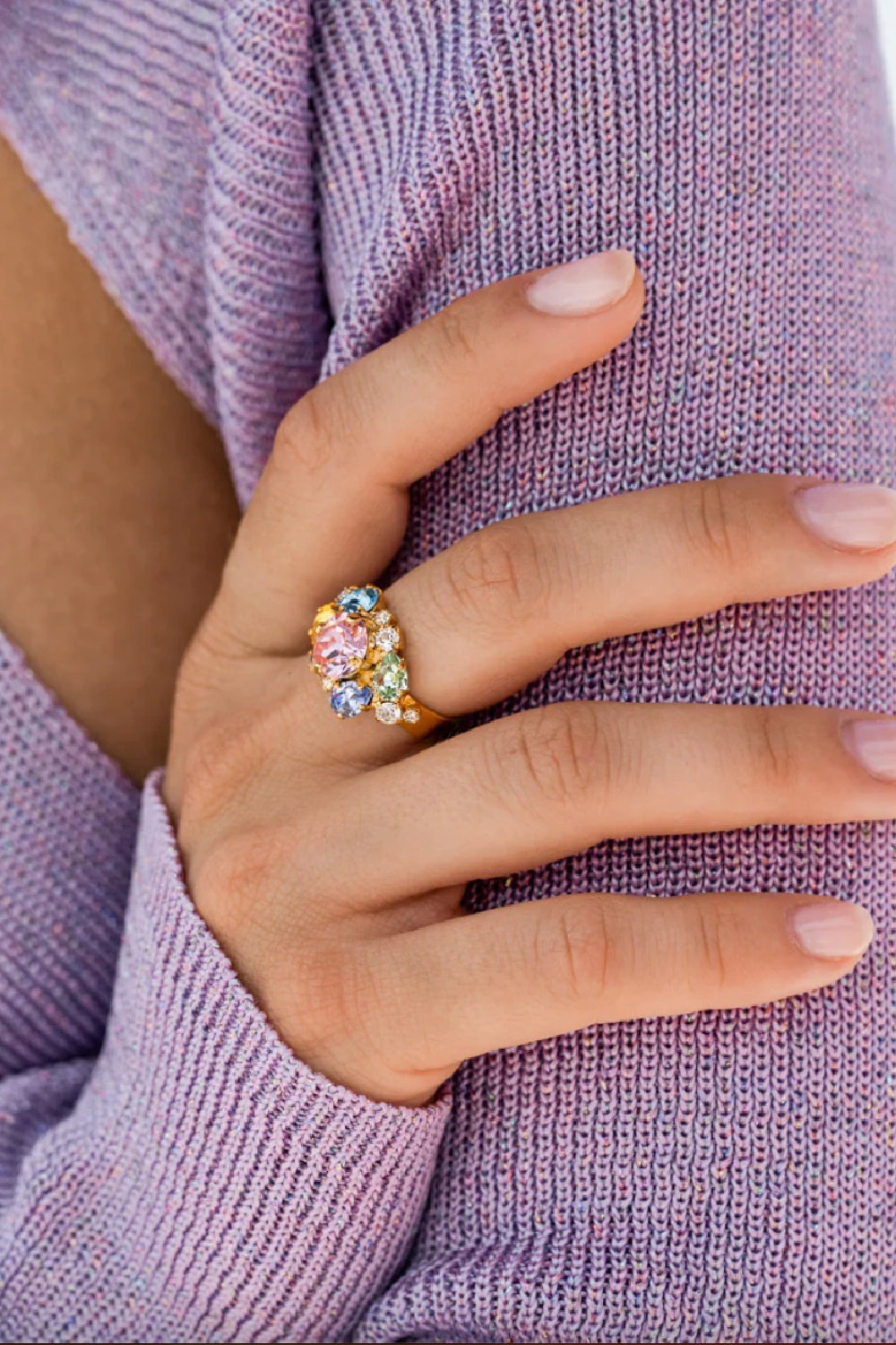 Molly Ring Gold Dreamscape Combo