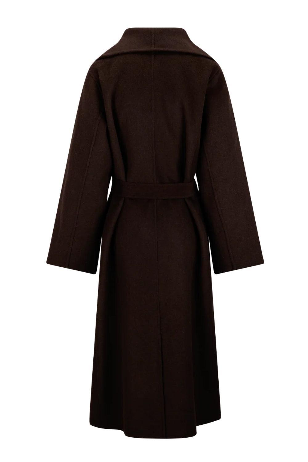 Monica Coat Black Coffee