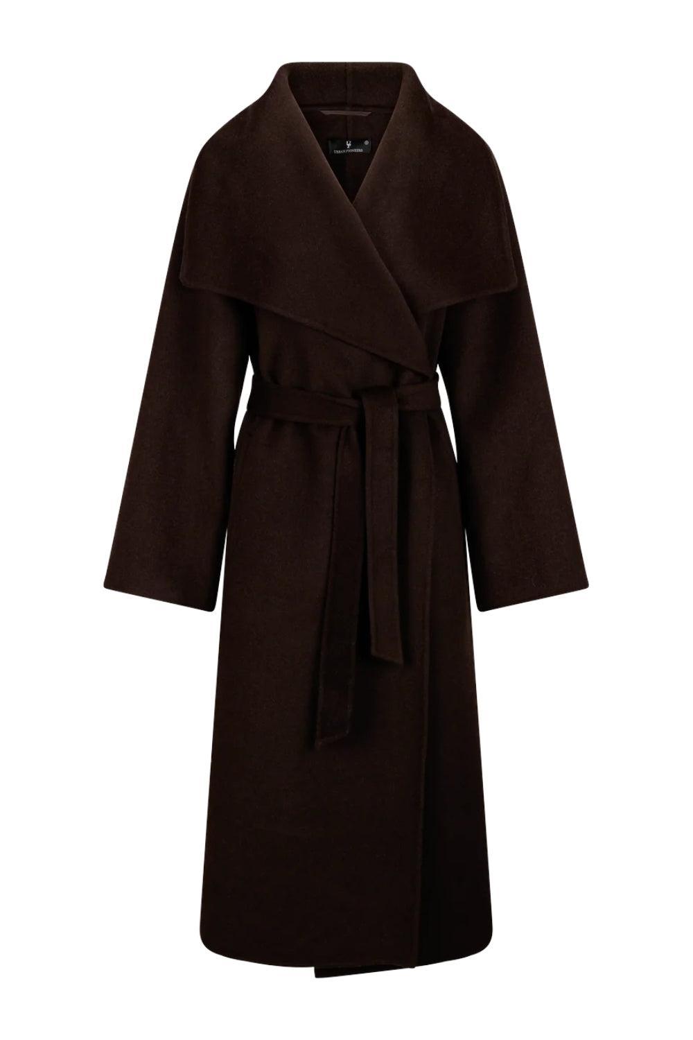 Monica Coat Black Coffee