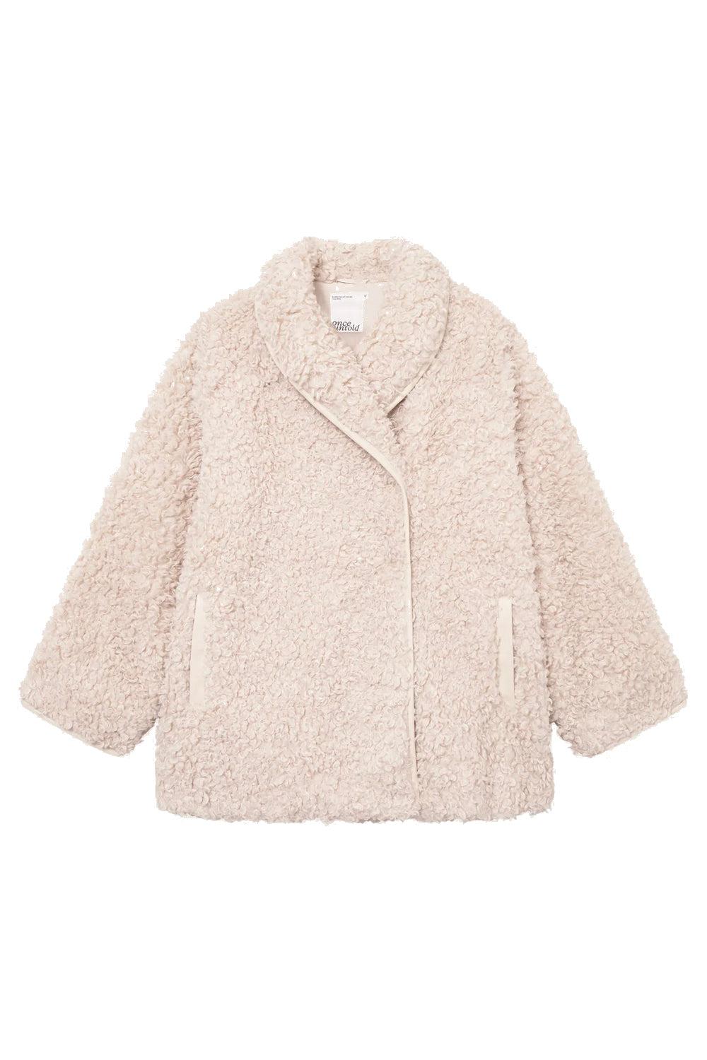 Muffe Coat Warm sand