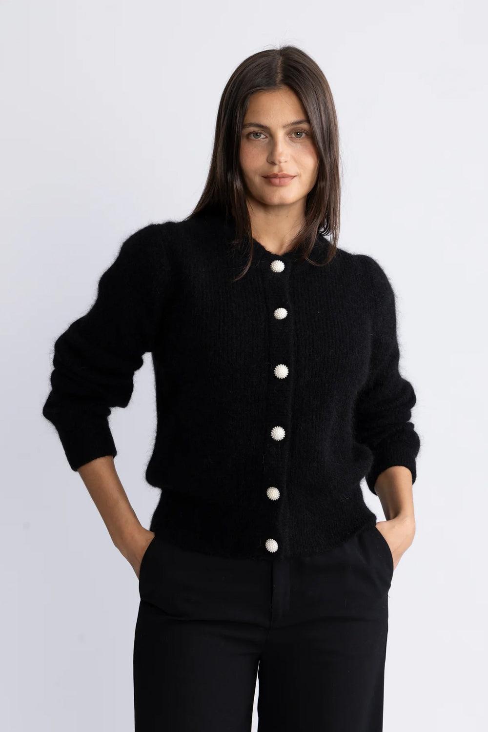 Natalia Cardigan Black