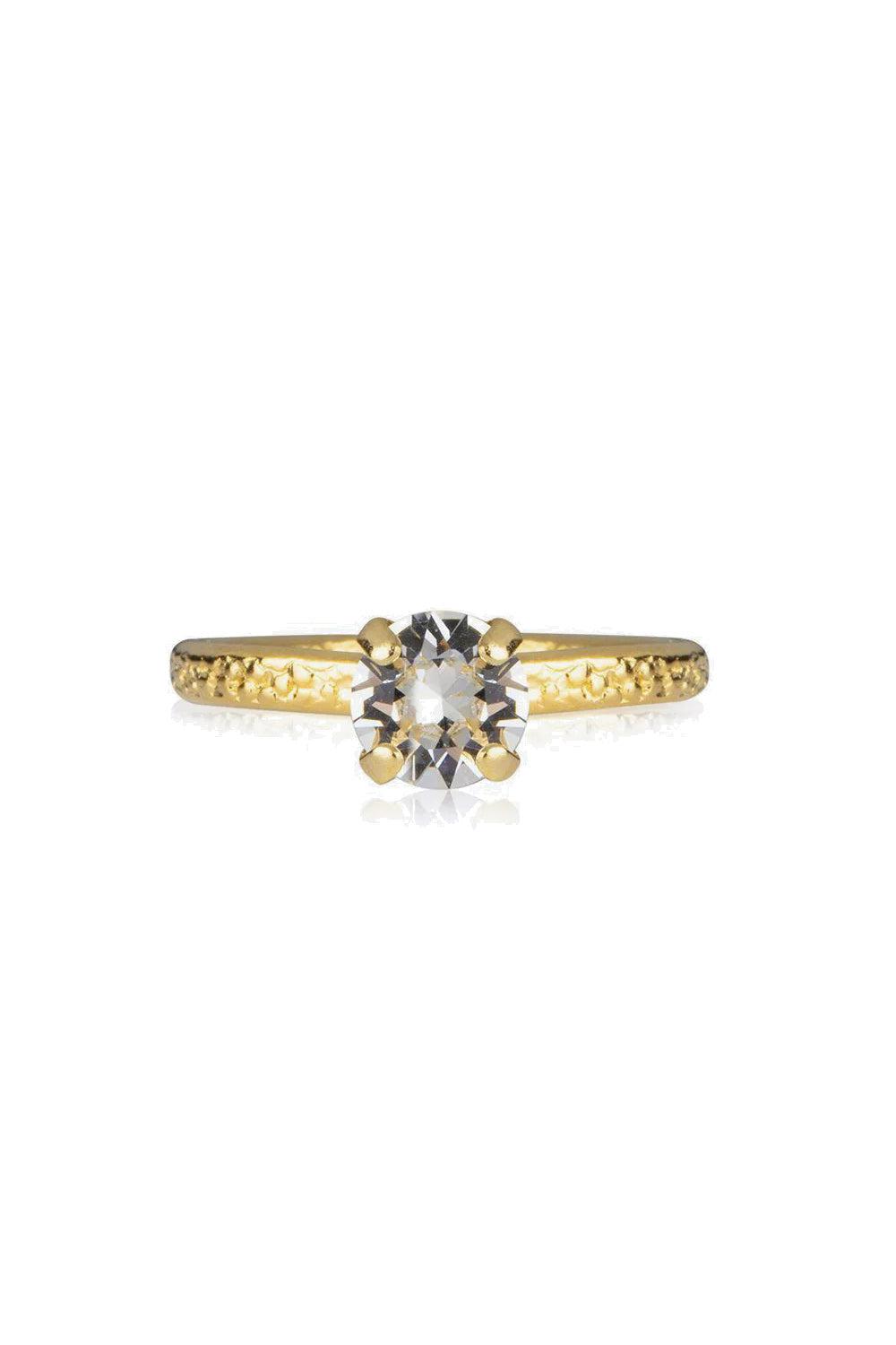 Natti Ring Gold Crysal